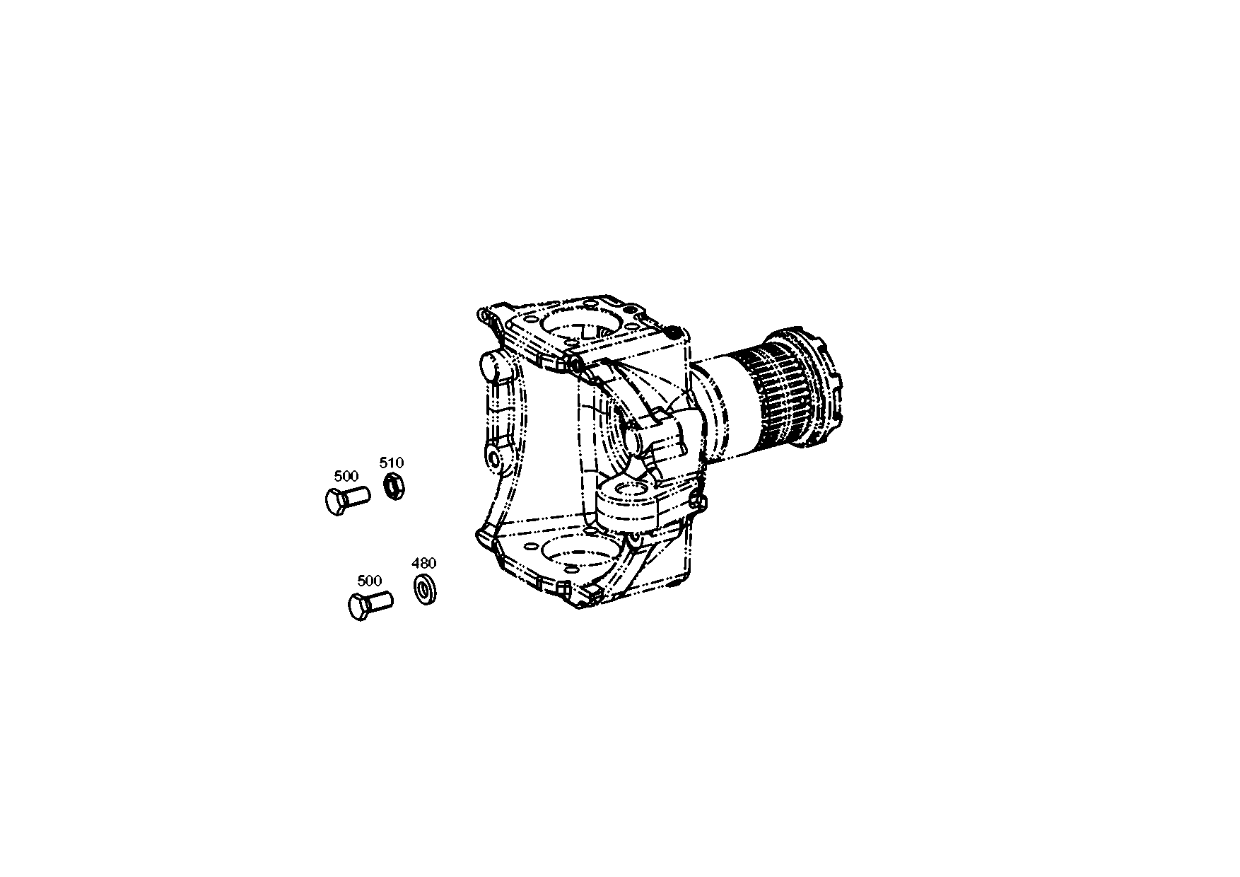 drawing for VOLVO VOE14560257 - STOP WASHER (figure 1)