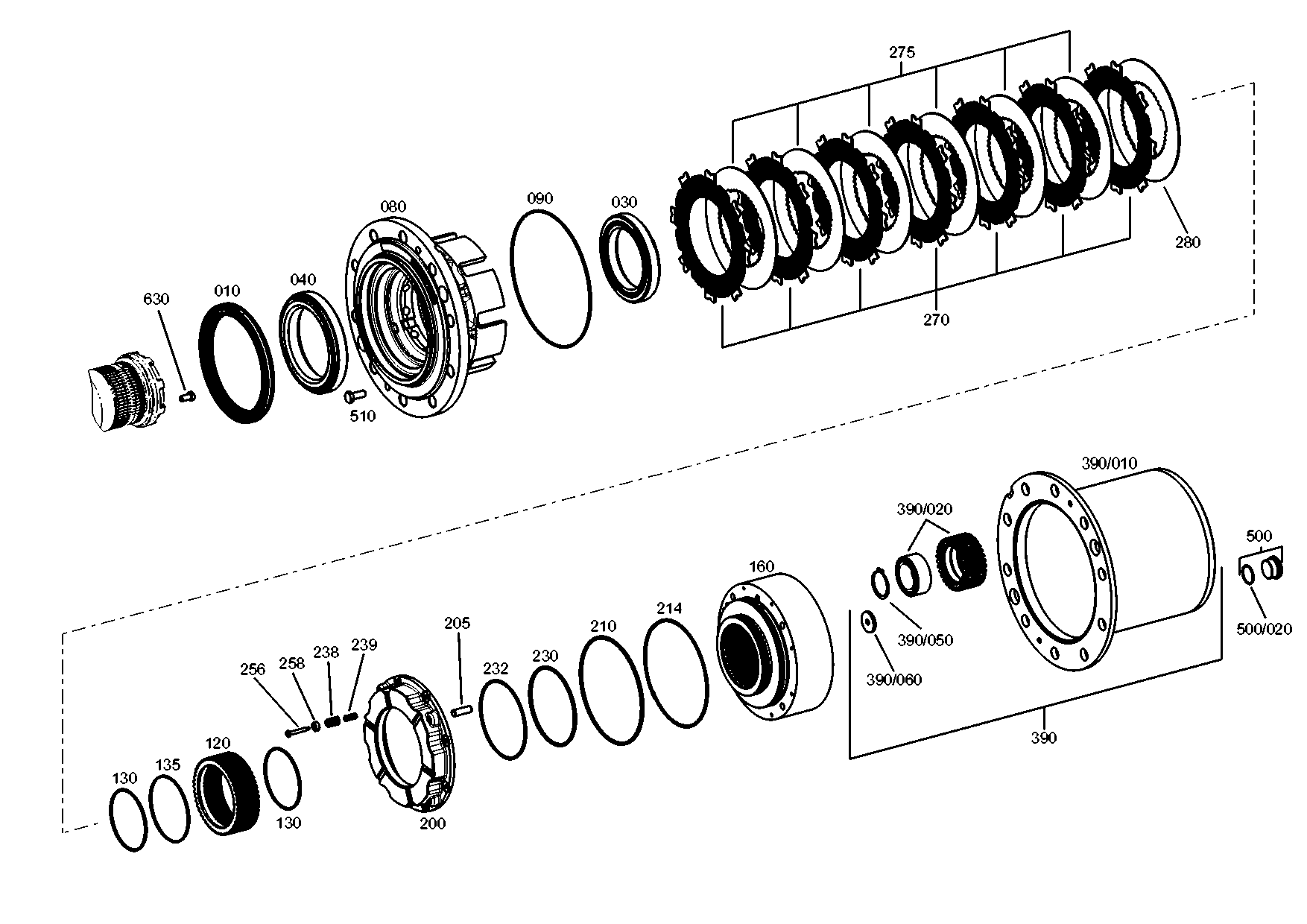 drawing for AGCO F743300020210 - O-RING