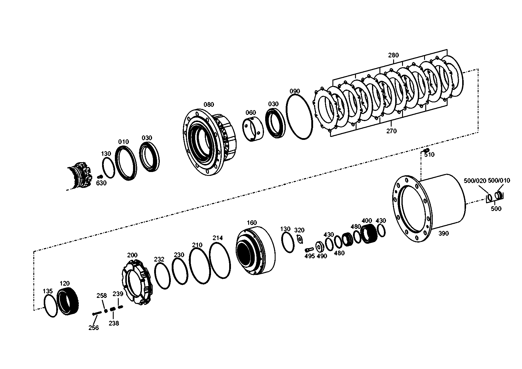 drawing for VOITH-GETRIEBE KG 01.0728.34 - O-RING (figure 2)