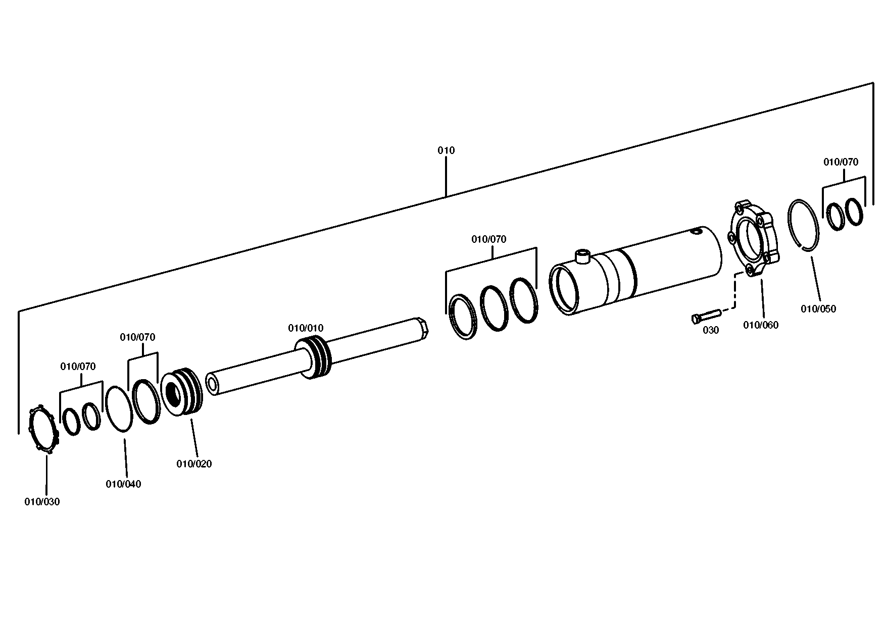 drawing for LIEBHERR GMBH 11831916 - SNAP RING (figure 2)