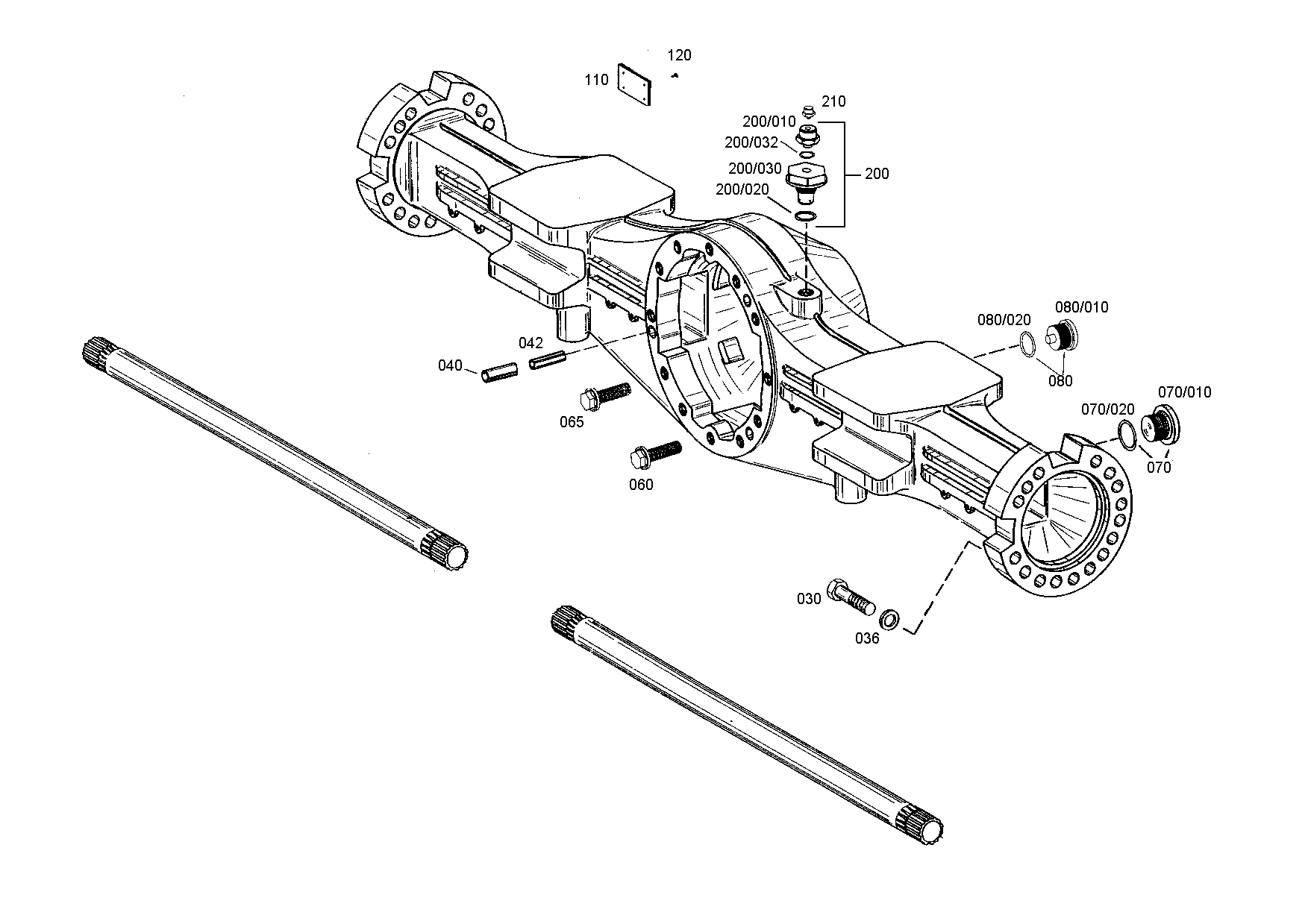 drawing for AGCO F291300020601 - LOCKING SCREW (figure 1)