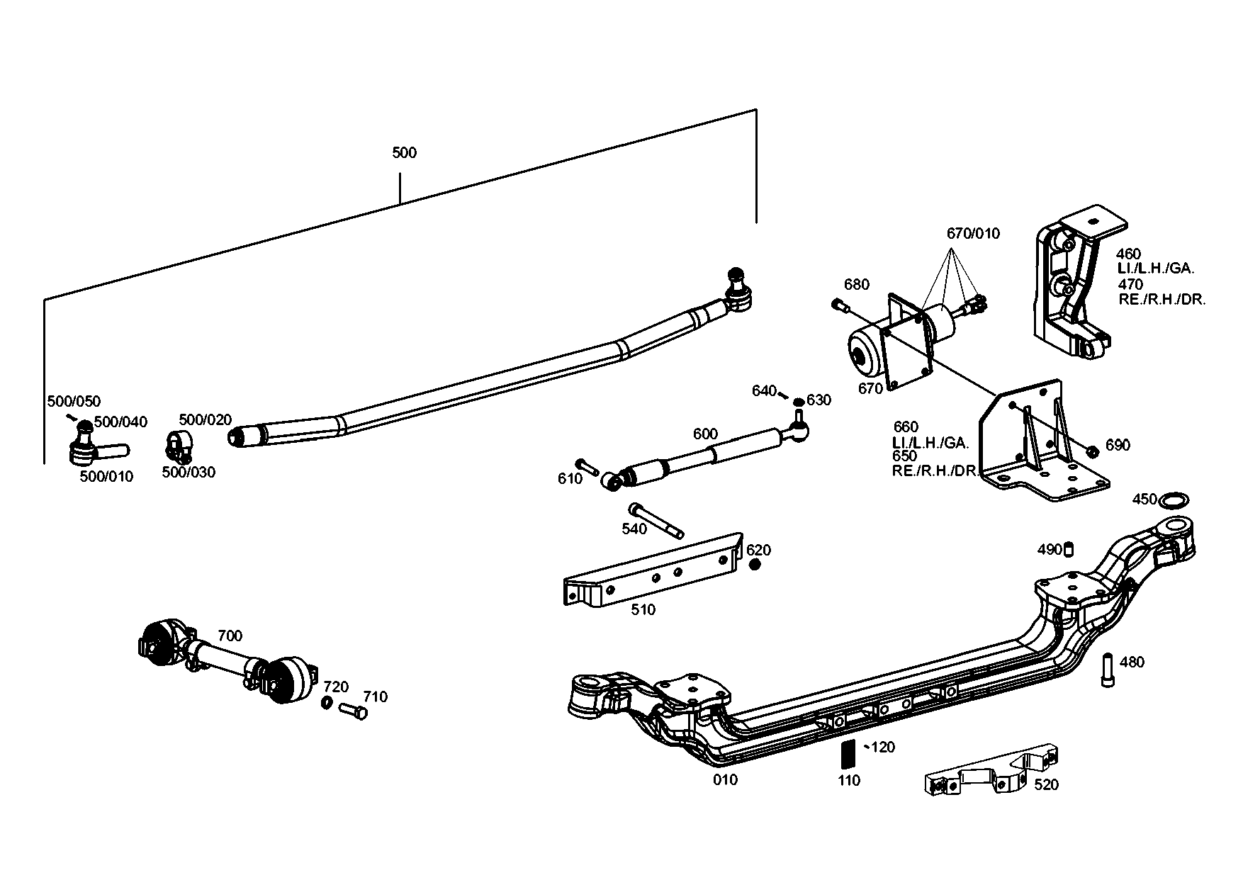drawing for EVOBUS A0009881801 - DAMPER (figure 2)