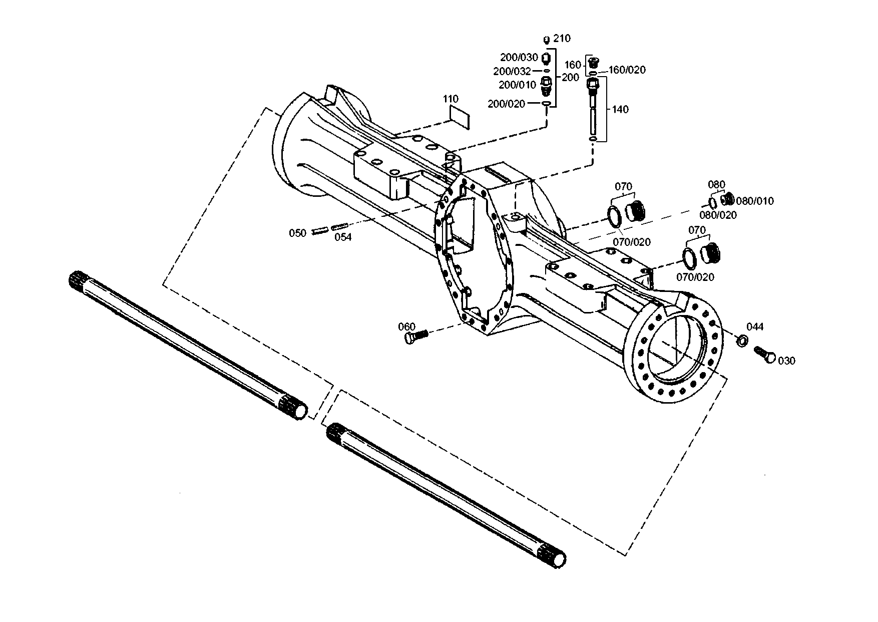 drawing for DOOSAN MX352426 - BREATHER (figure 2)