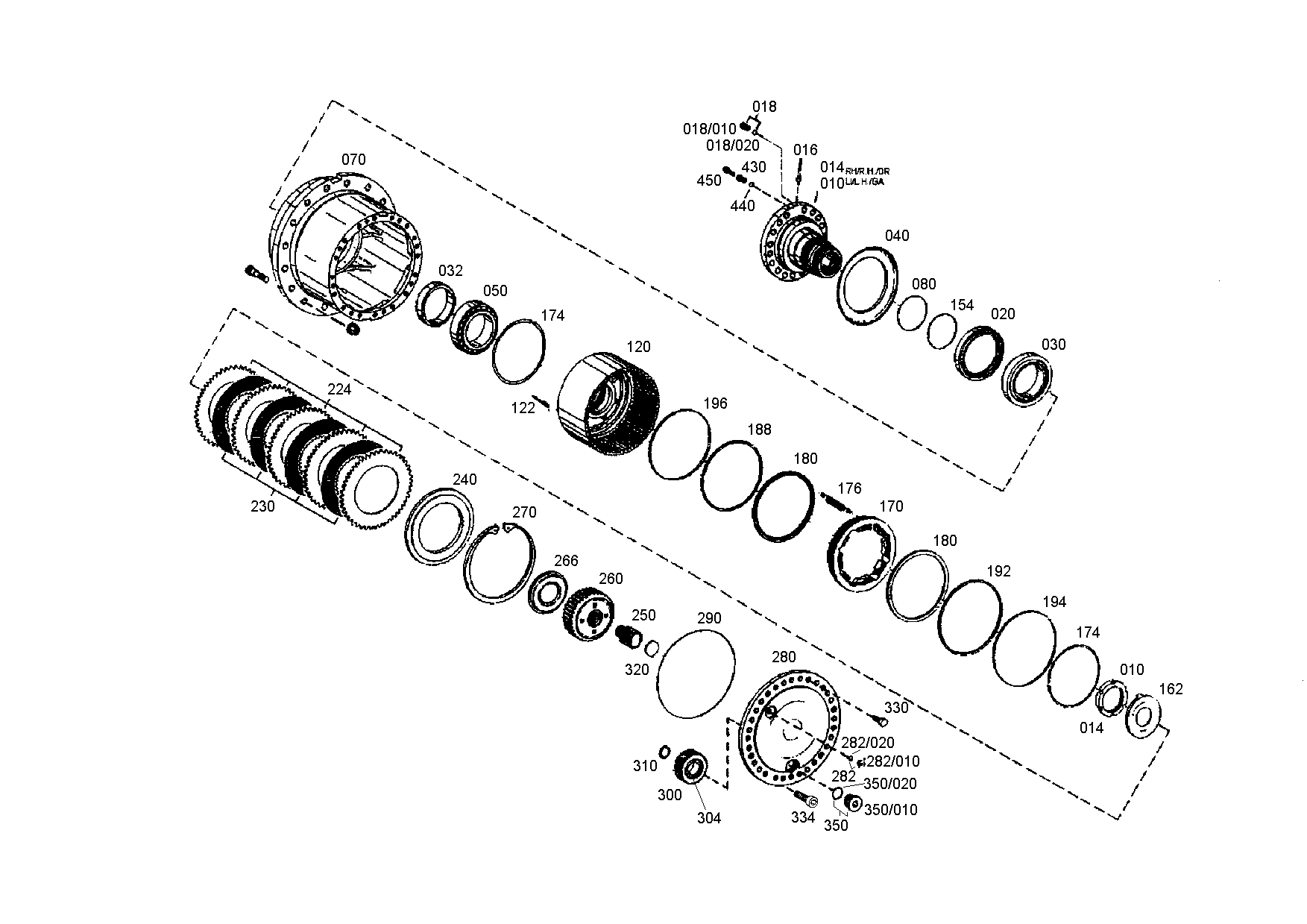 drawing for LIEBHERR GMBH 7623423 - DISC CARRIER (figure 3)