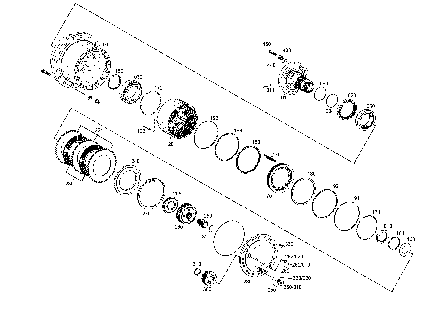 drawing for CNH NEW HOLLAND 119438A1 - RETAINING RING (figure 2)