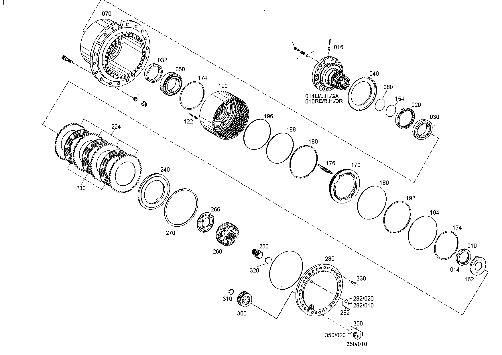 drawing for KOMATSU LTD. 4917909M1 - I.CLUTCH DISC (figure 5)
