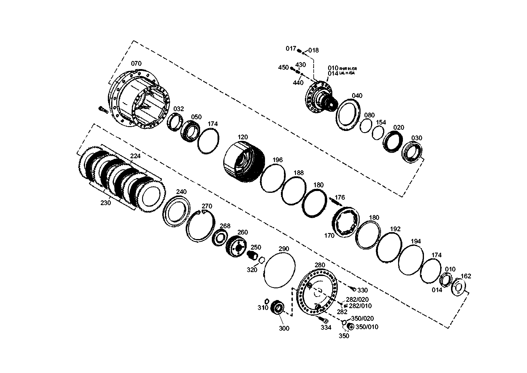 drawing for DOOSAN MX153519 - SUN GEAR SHAFT (figure 3)