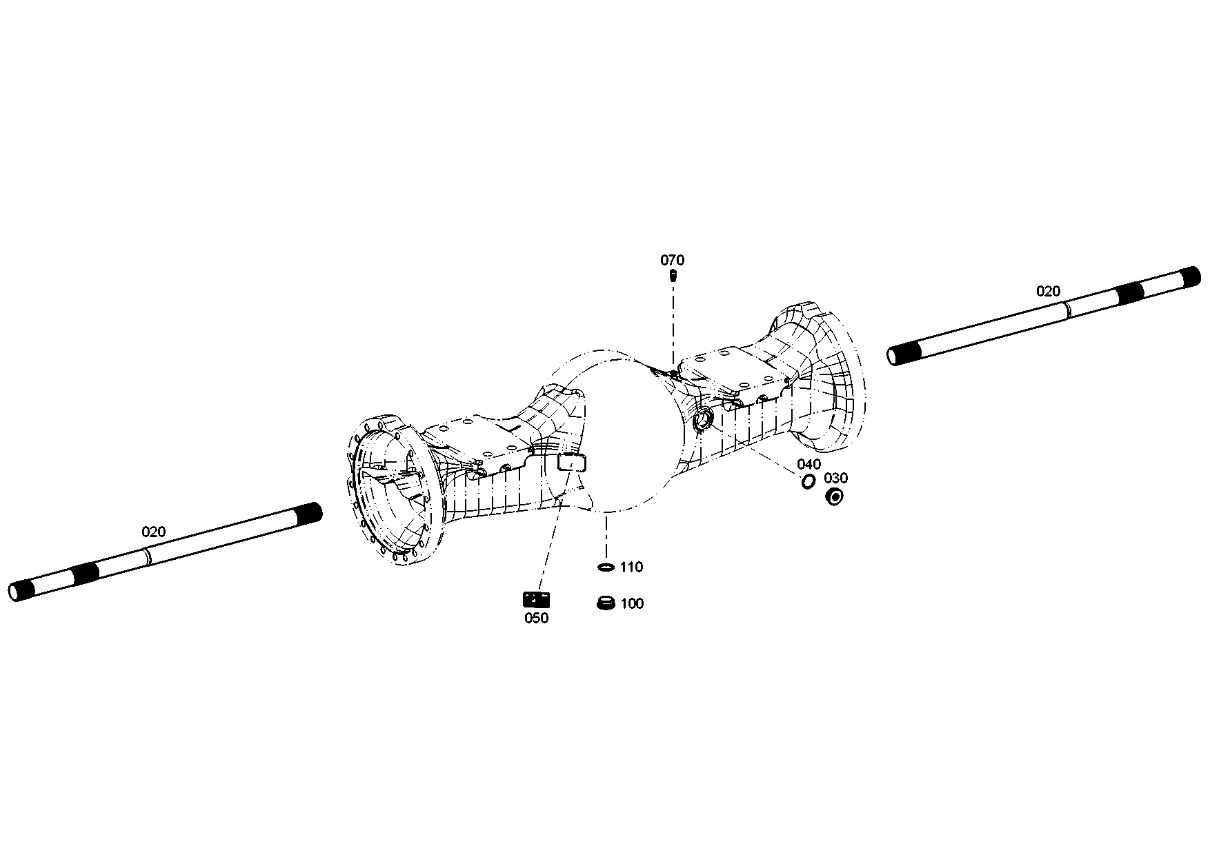 drawing for LIUGONG 12B1564 - O-RING (figure 2)