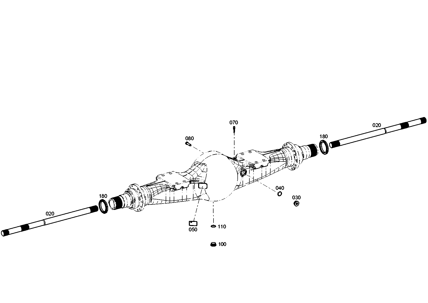 drawing for LIUGONG 12B1564 - O-RING (figure 4)