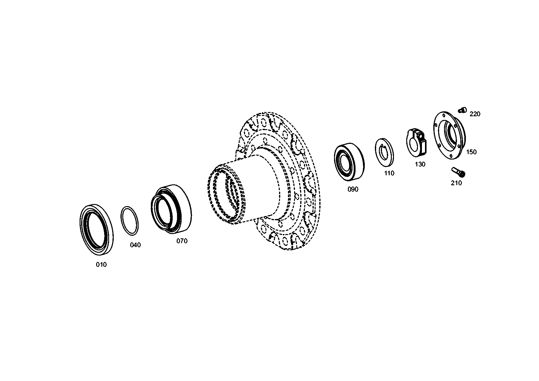 drawing for AGCO 35105600 - TA.ROLLER BEARING