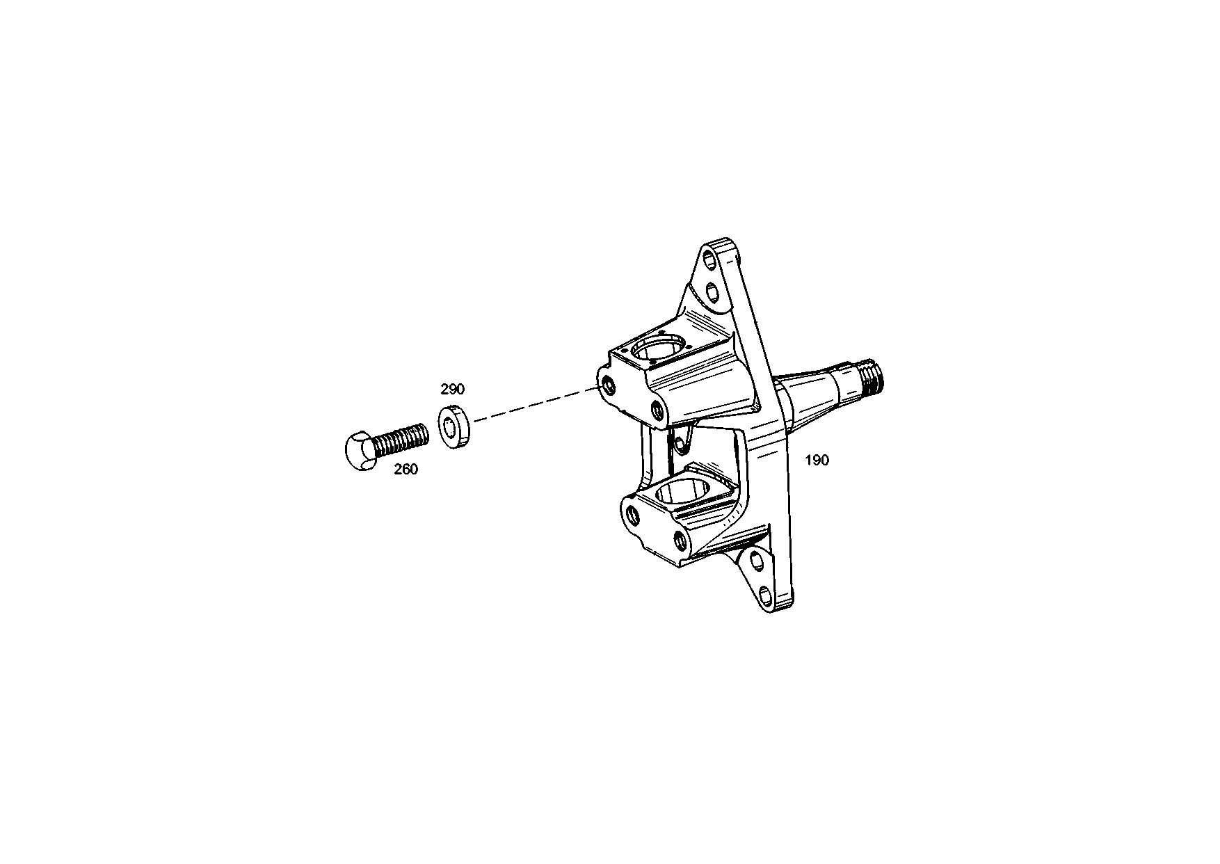 drawing for HITACHI 014737 - STOP SCREW (figure 5)