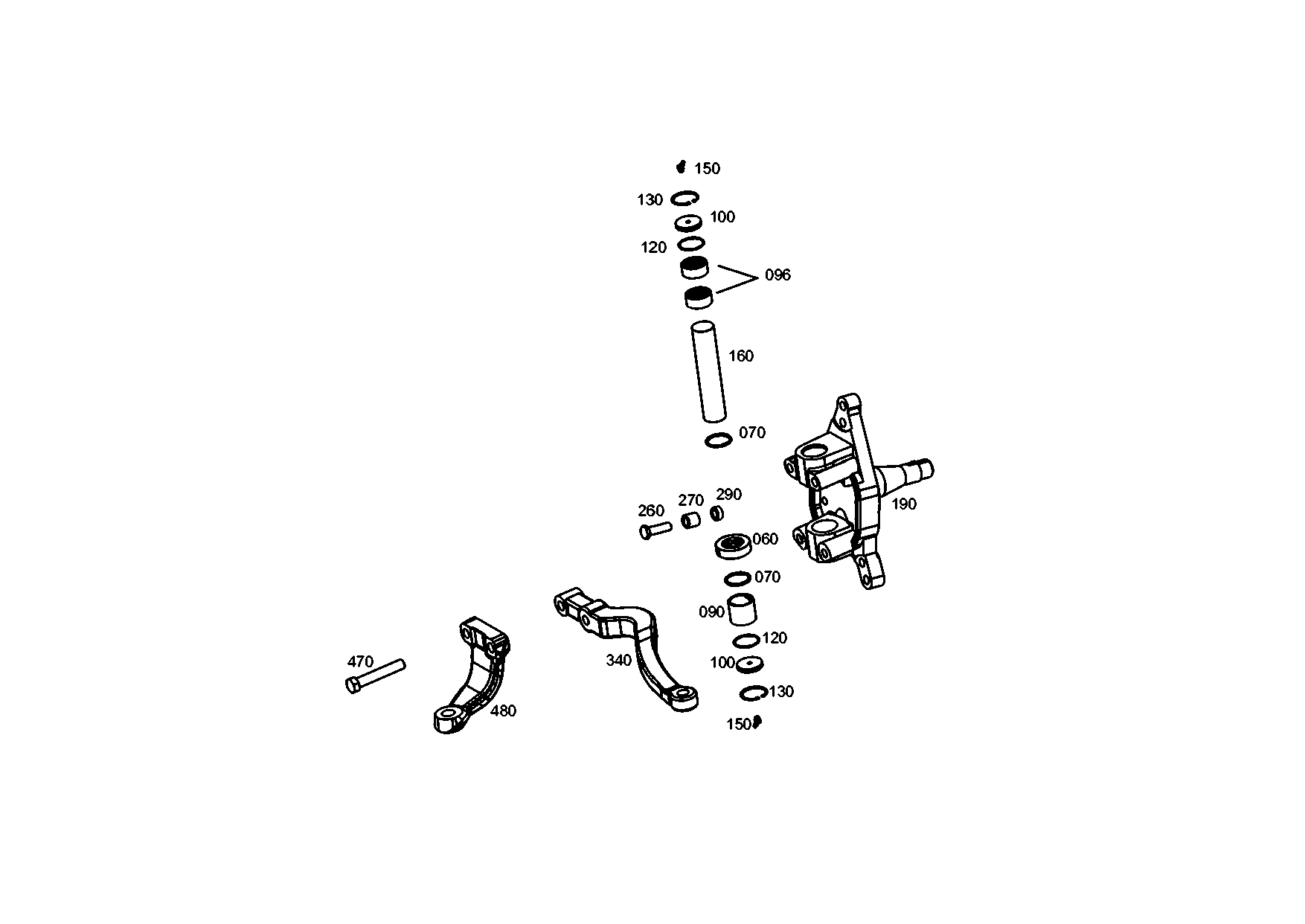 drawing for TATA MOTORS LTD 218633805101 - STEERING ARM (figure 3)