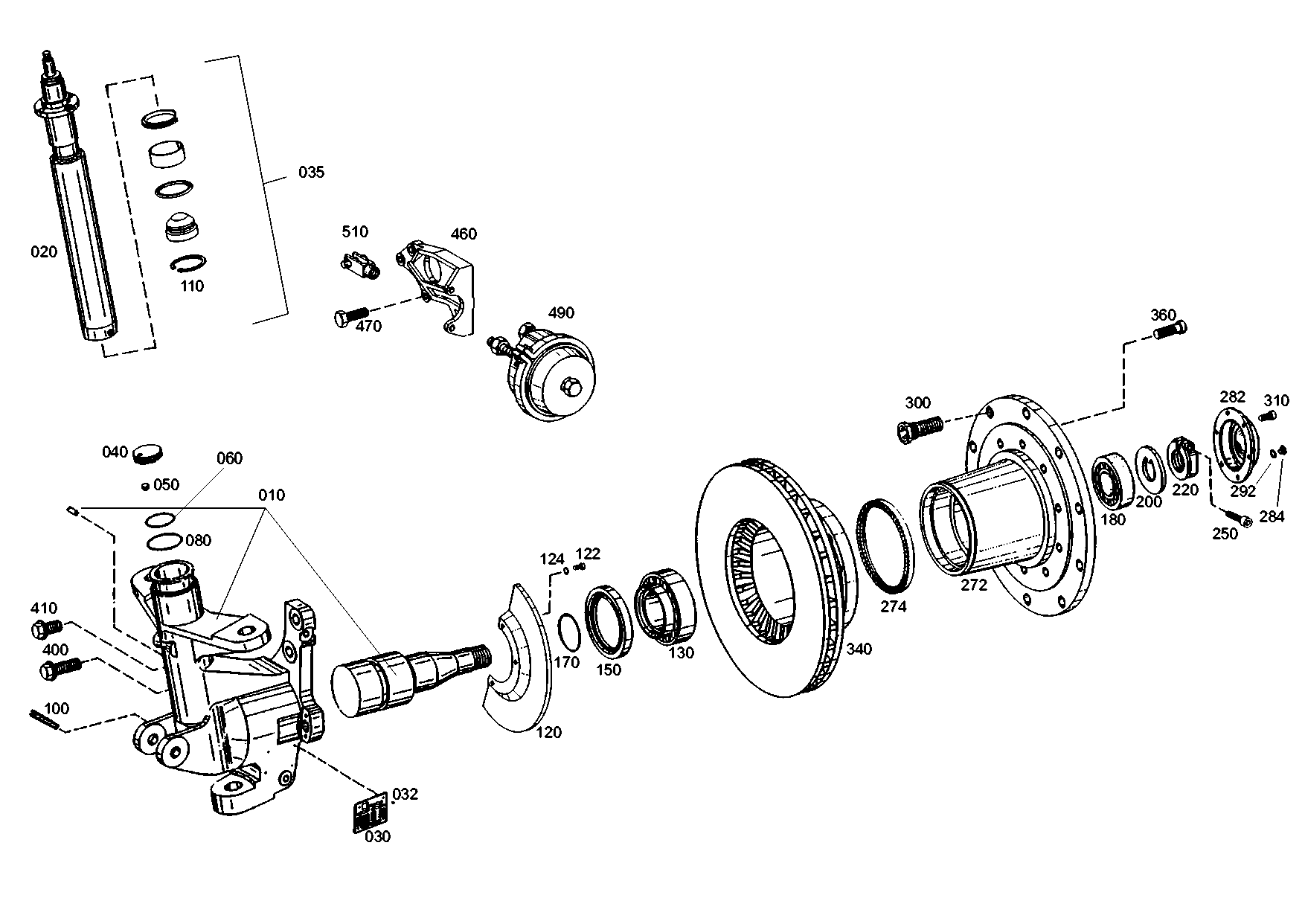 drawing for ORION BUS INDUSTRIES 14010941 - CYLINDER (figure 3)