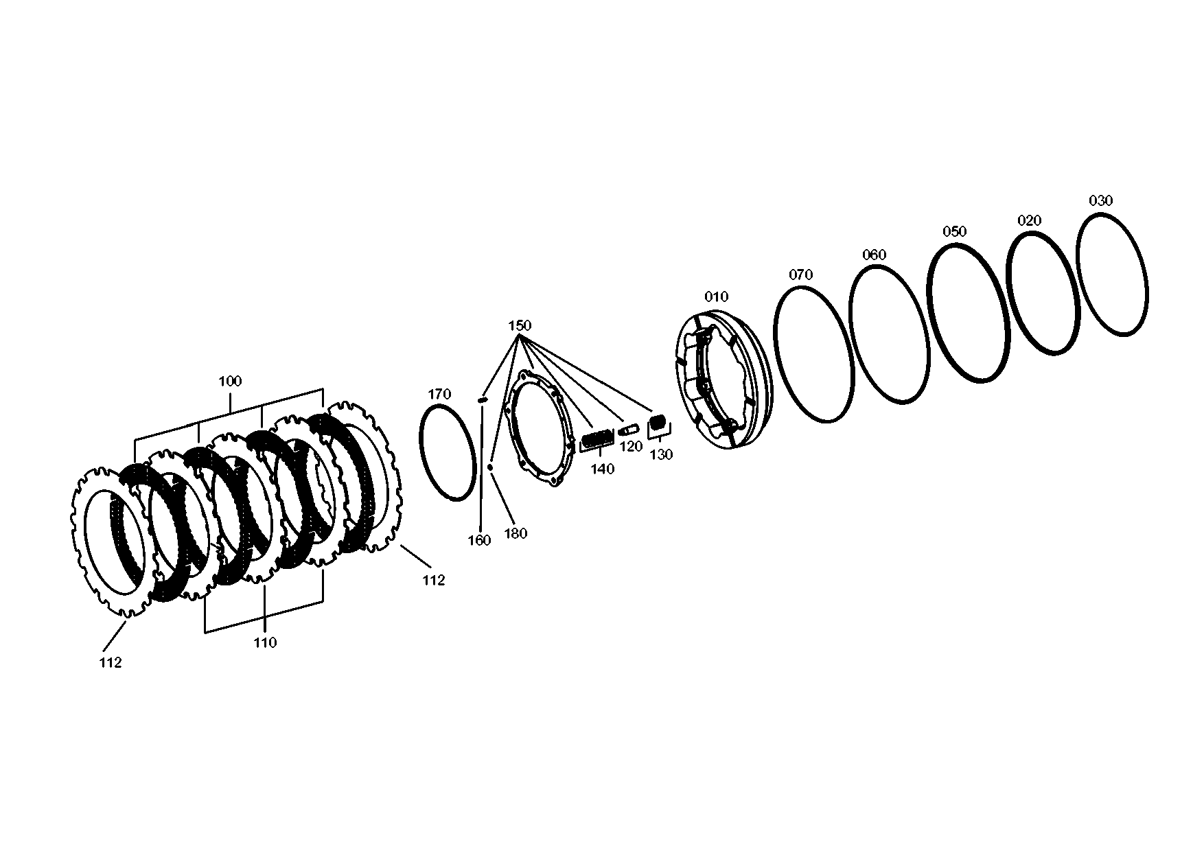 drawing for CNH NEW HOLLAND 8603788 - SNAP RING (figure 4)