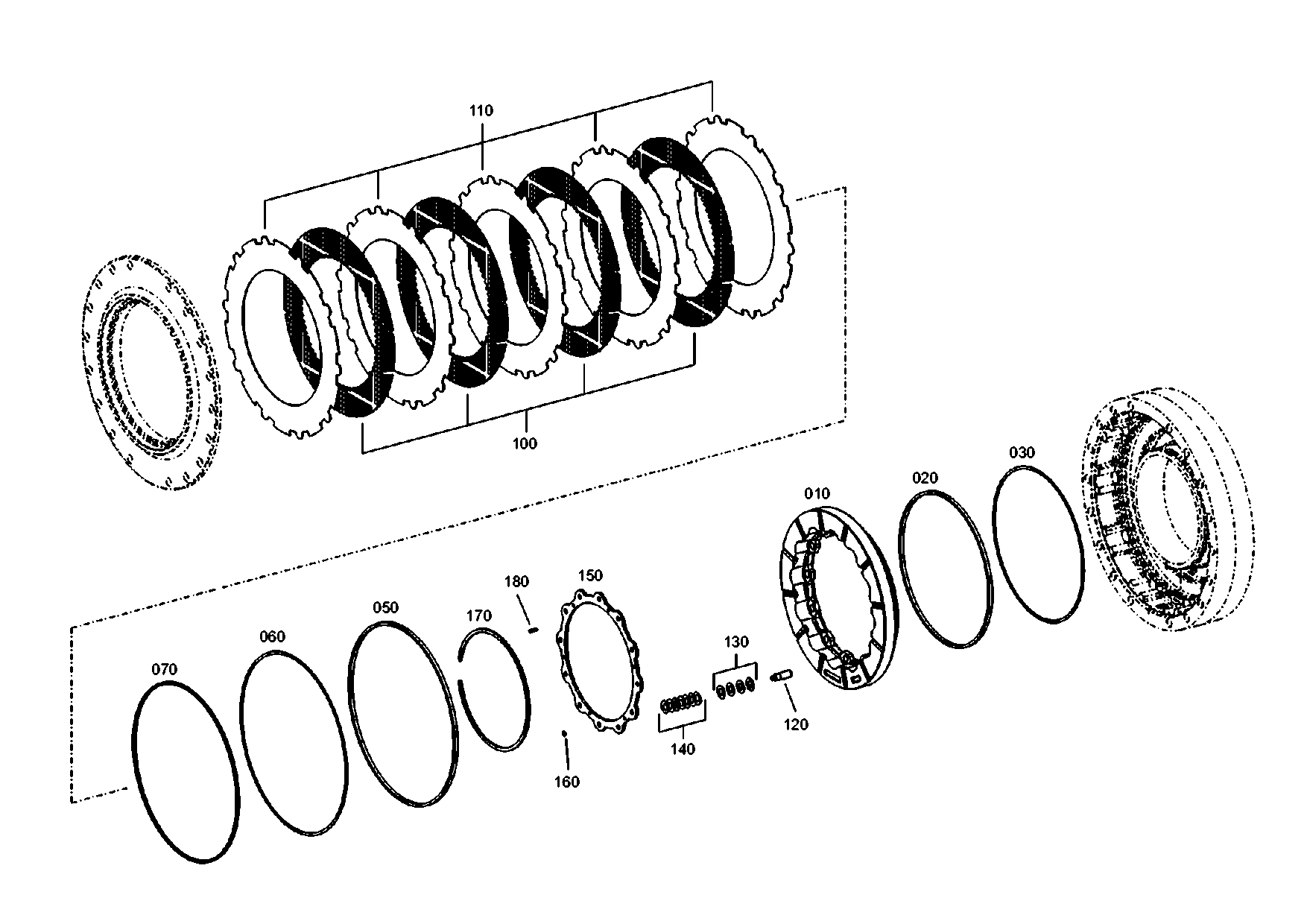 drawing for DOOSAN 512597 - GROOVED RING (figure 1)
