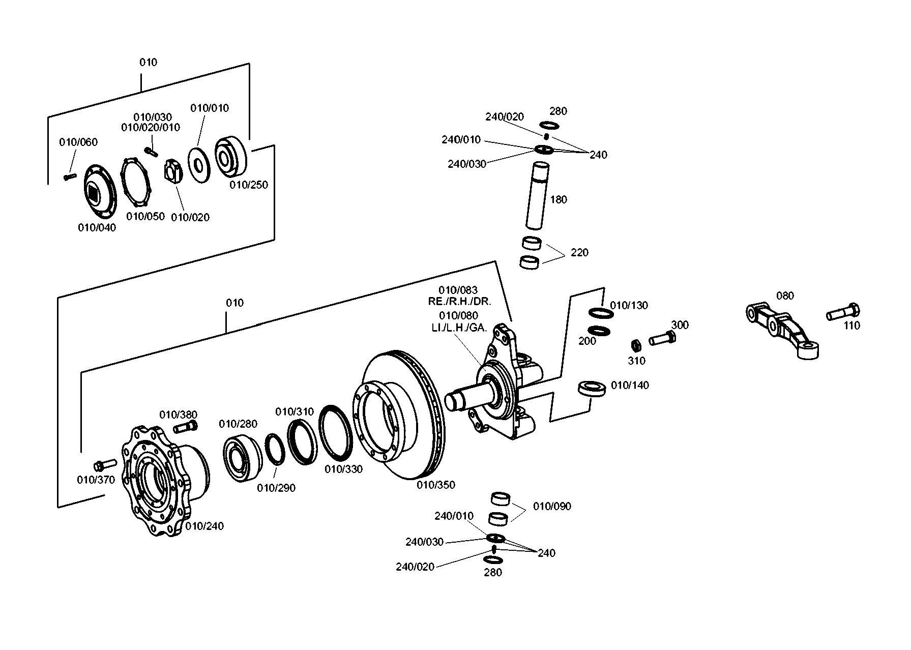 drawing for EVOBUS A0009910009 - STOP SCREW (figure 1)