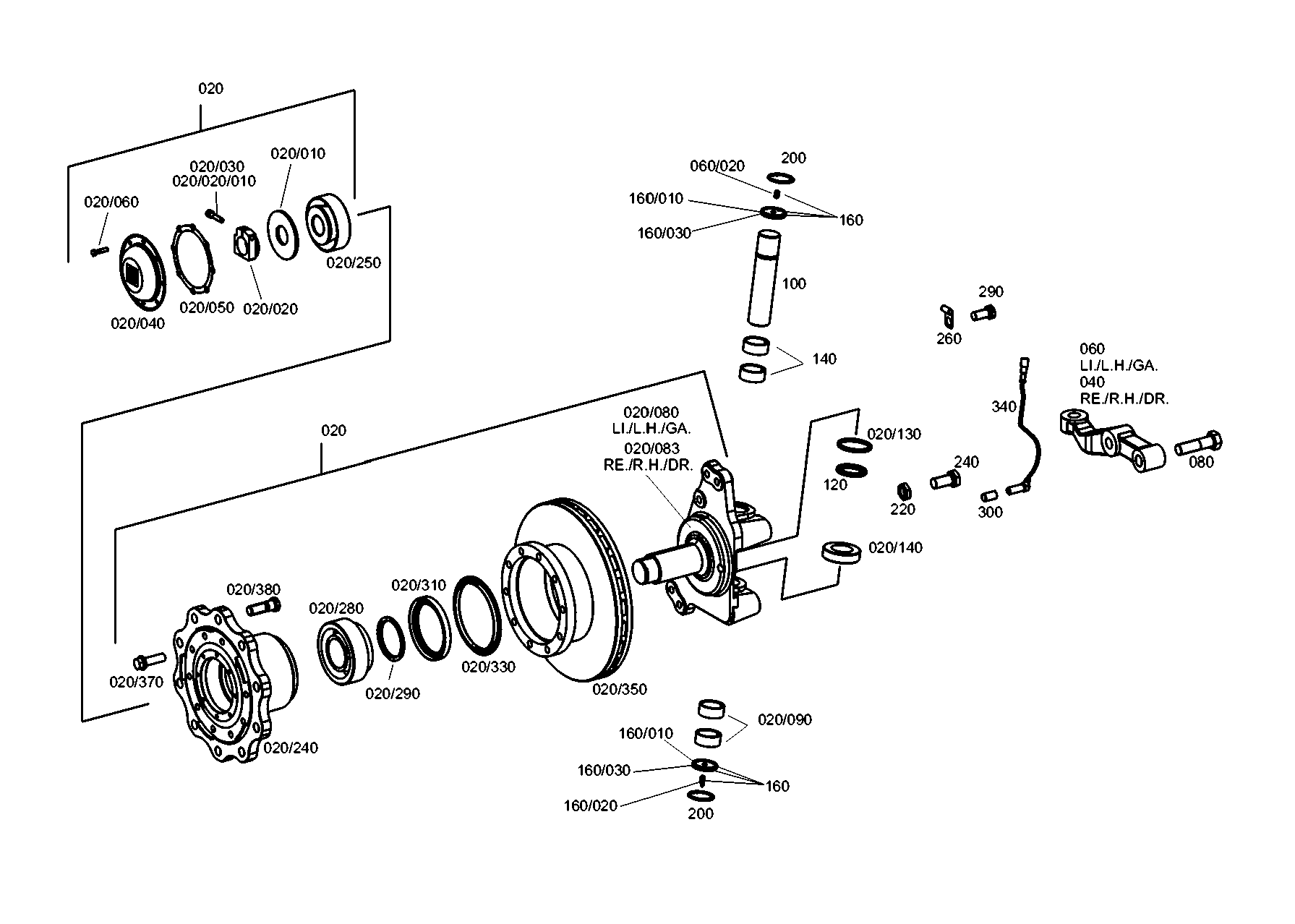 drawing for EVOBUS A0003310240 - BRACKET (figure 3)