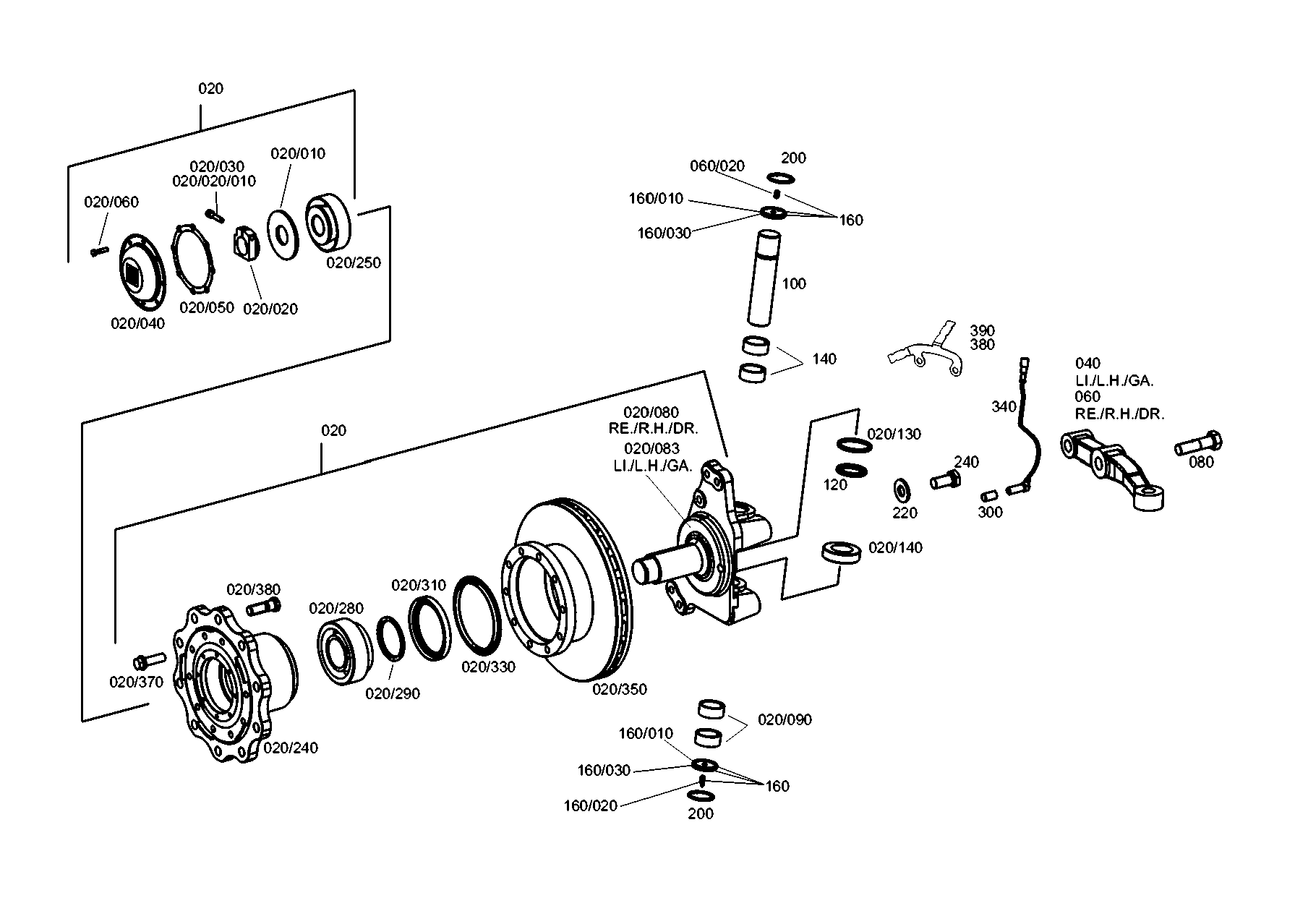 drawing for EVOBUS A6293310040 - BRACKET (figure 3)