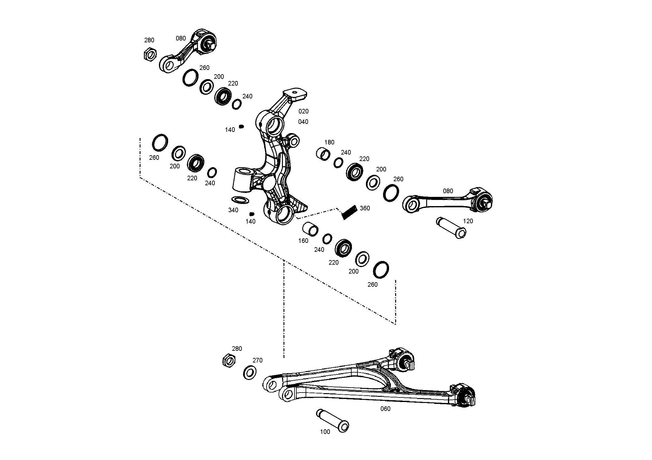 drawing for EVOBUS A6293301007 - REPAIR KIT (figure 4)