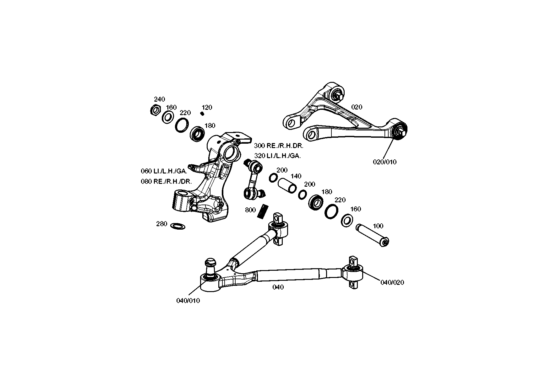 drawing for EVOBUS A6293300007 - REPAIR KIT (figure 5)