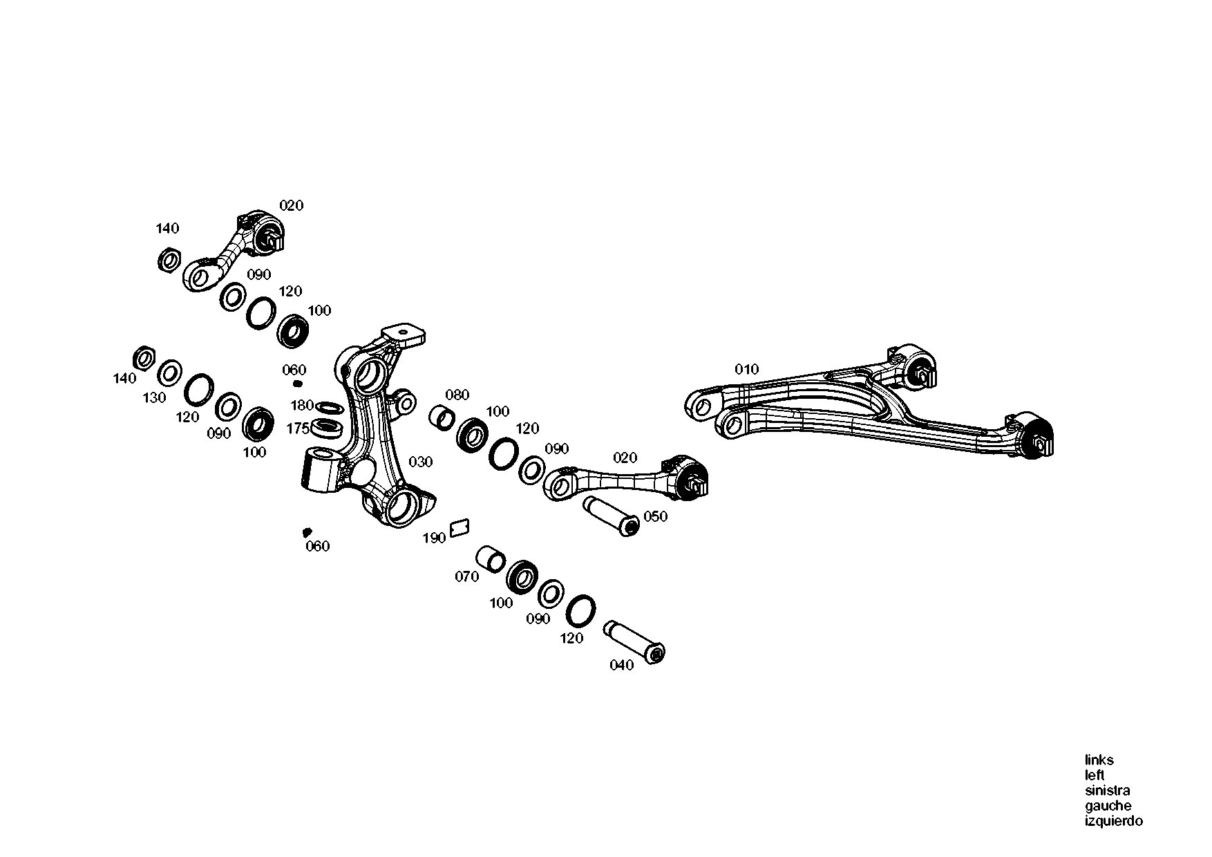 drawing for EVOBUS A6293301207 - REPAIR KIT (figure 1)