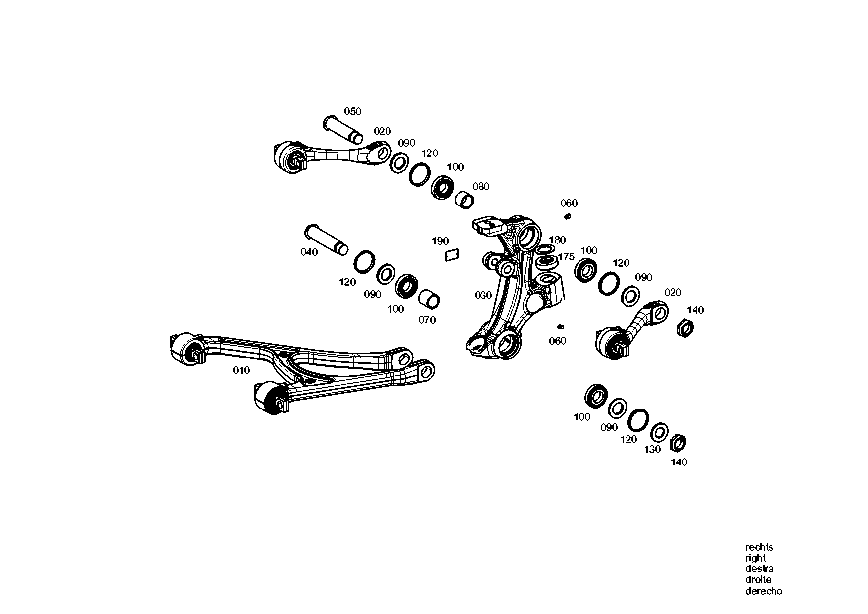 drawing for EVOBUS A6293301207 - REPAIR KIT (figure 2)
