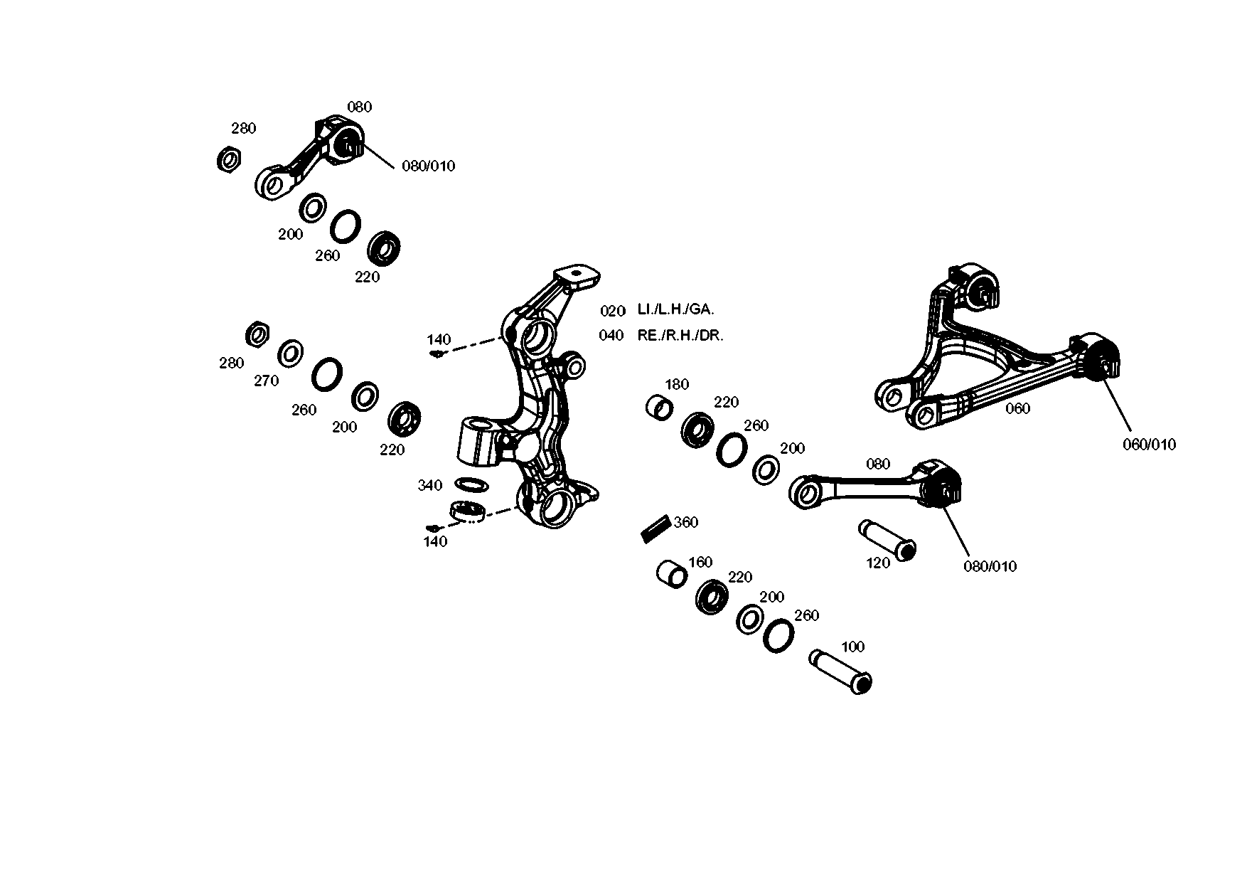 drawing for EVOBUS A6283300807 - REPAIR KIT (figure 2)