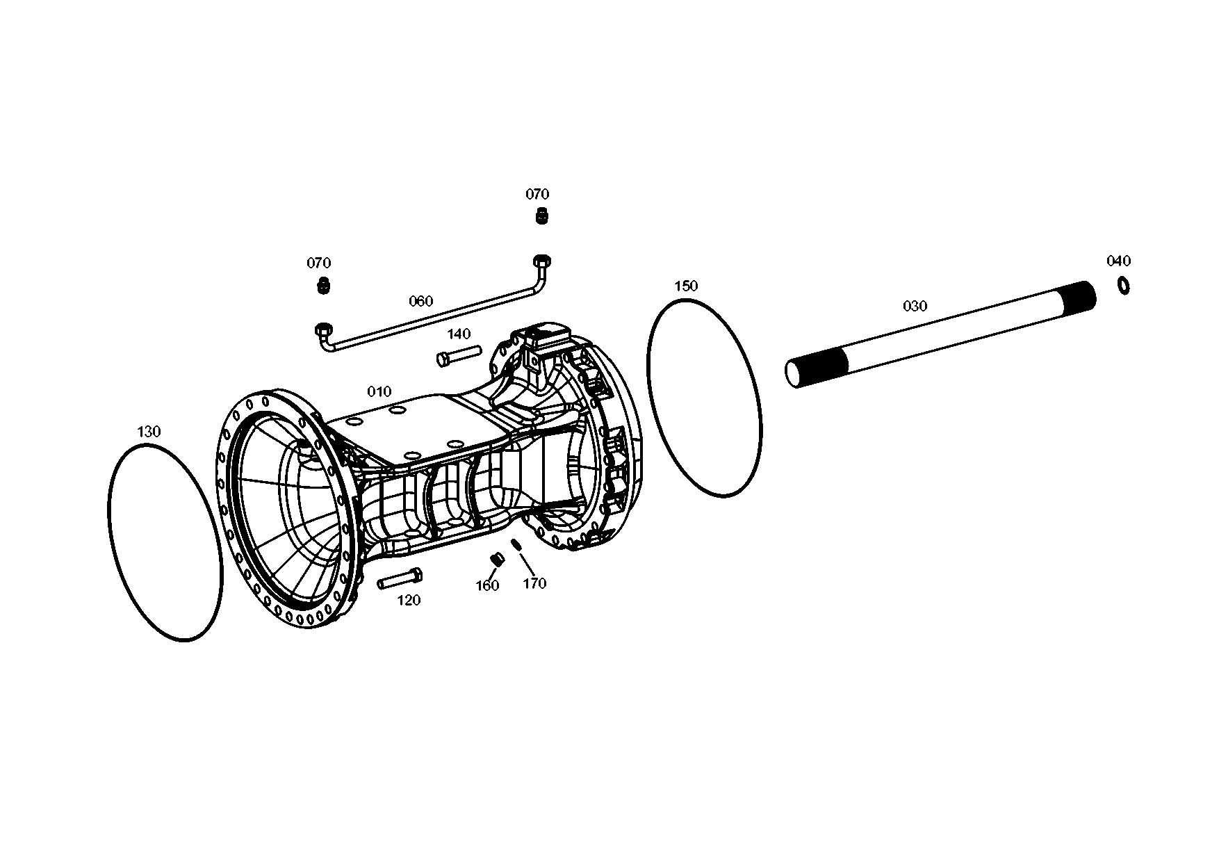 drawing for Hyundai Construction Equipment ZGAQ-03736 - TUBE (figure 2)
