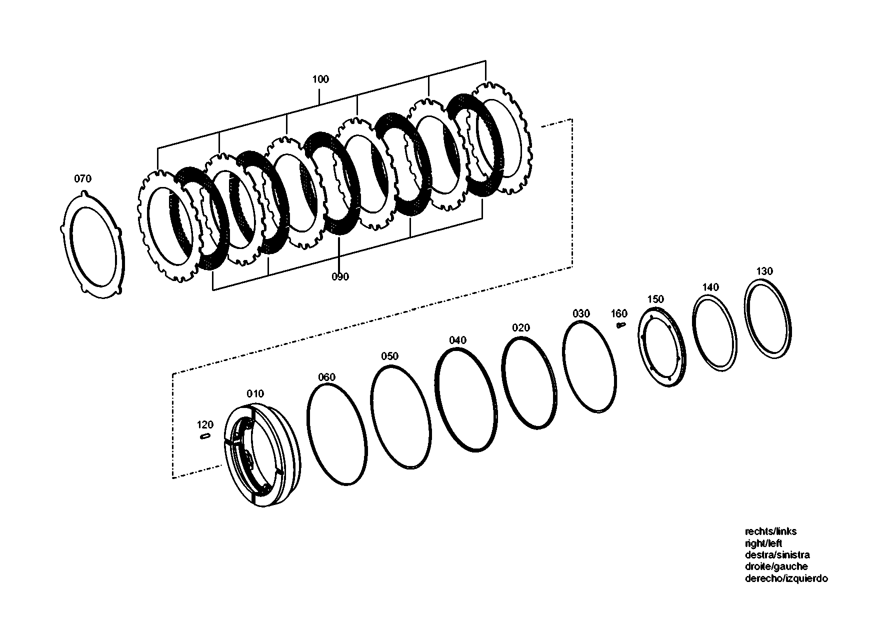 drawing for BERGMANN_MB 800231124900 - INNER CLUTCH DISK (figure 5)