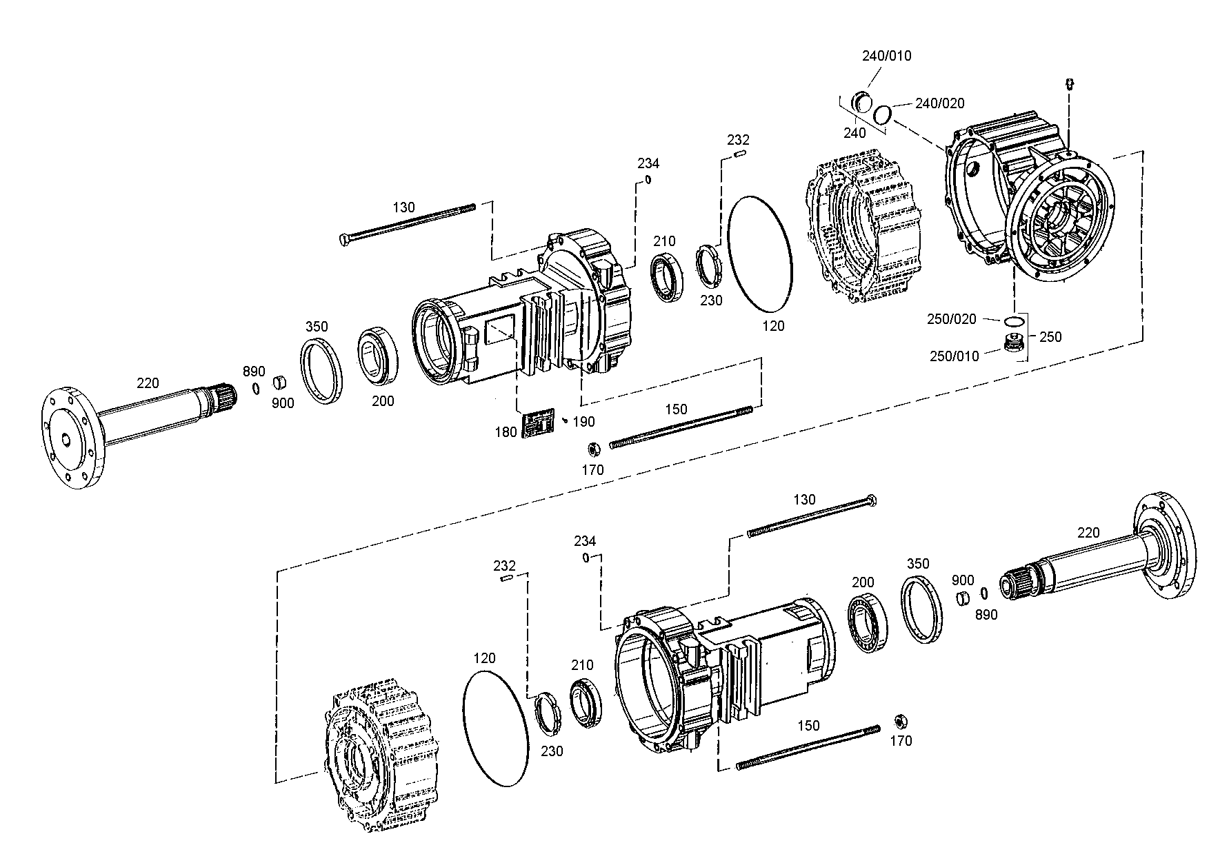 drawing for Hyundai Construction Equipment ZGAQ-04798 - BEARING-TAPERROLLER