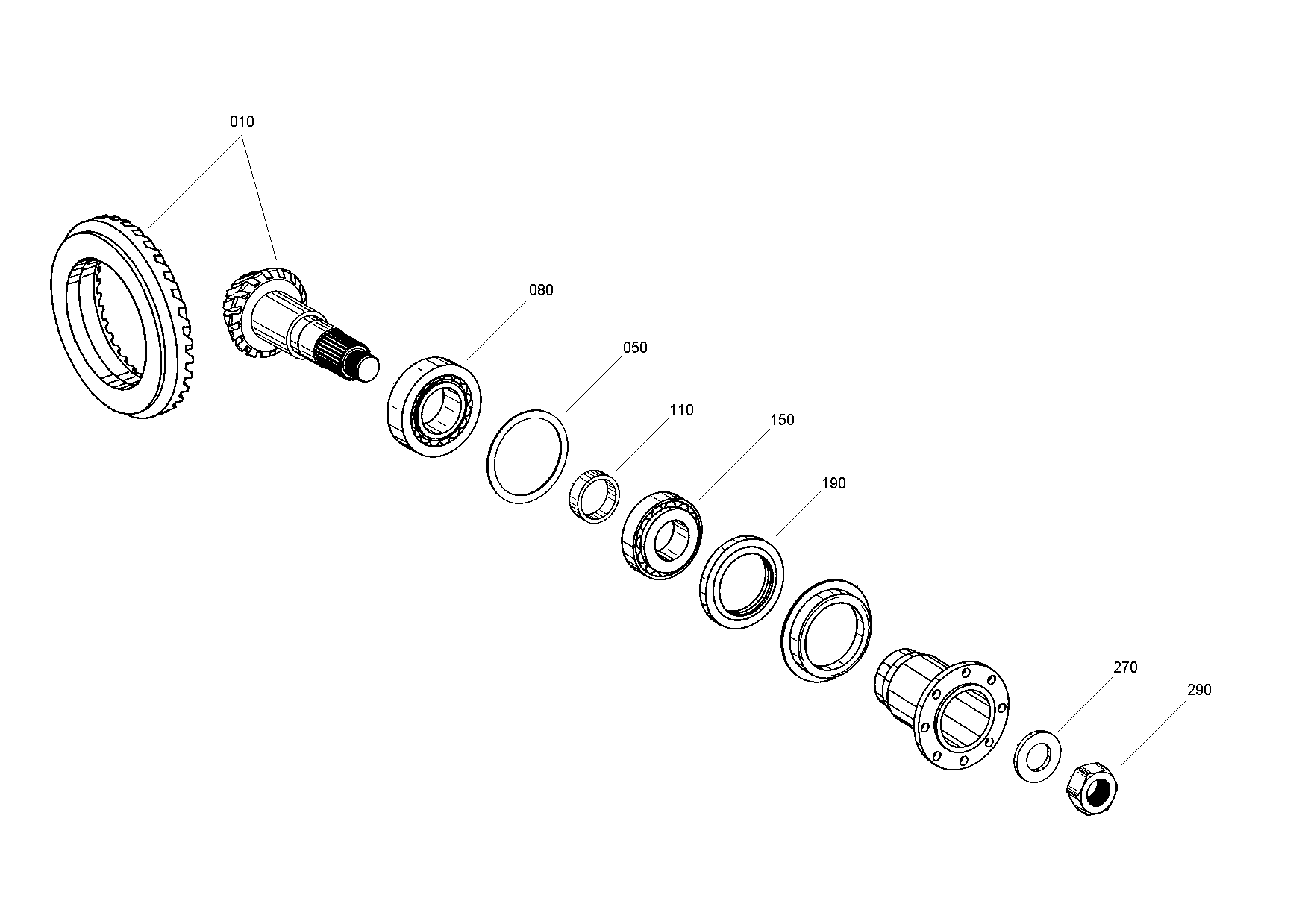 drawing for AGCO V35675800 - SHAFT SEAL