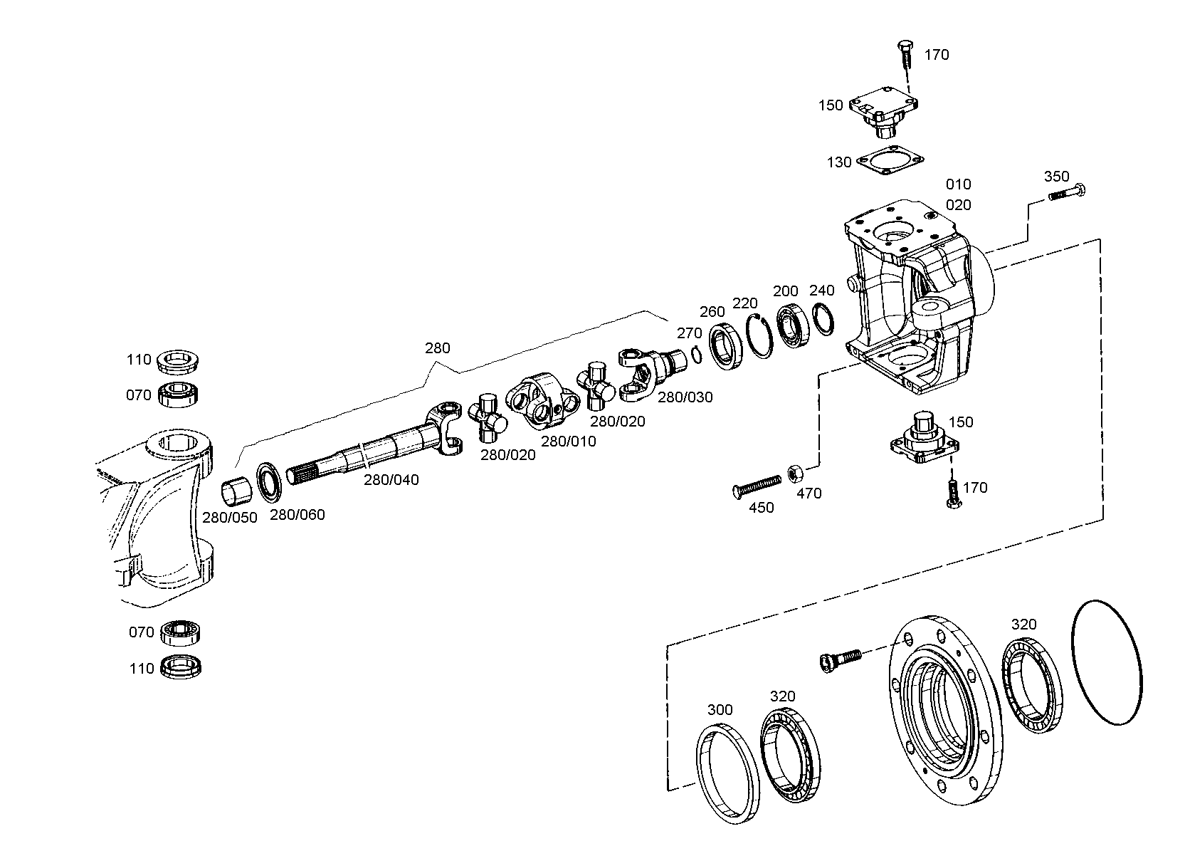 drawing for AGCO V35124600 - CENTRAL PIECE