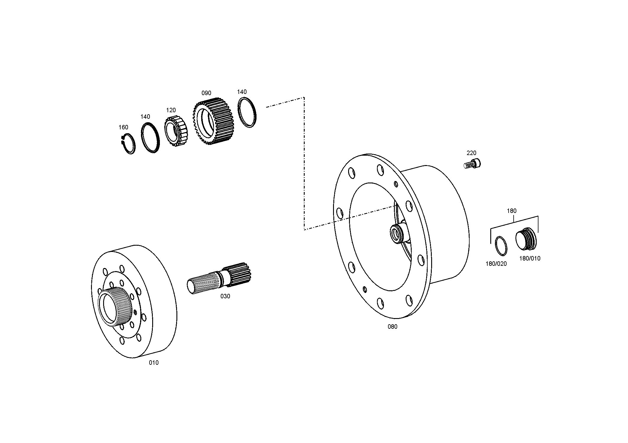 drawing for HAMM AG 01288504 - PLANET GEAR (figure 2)