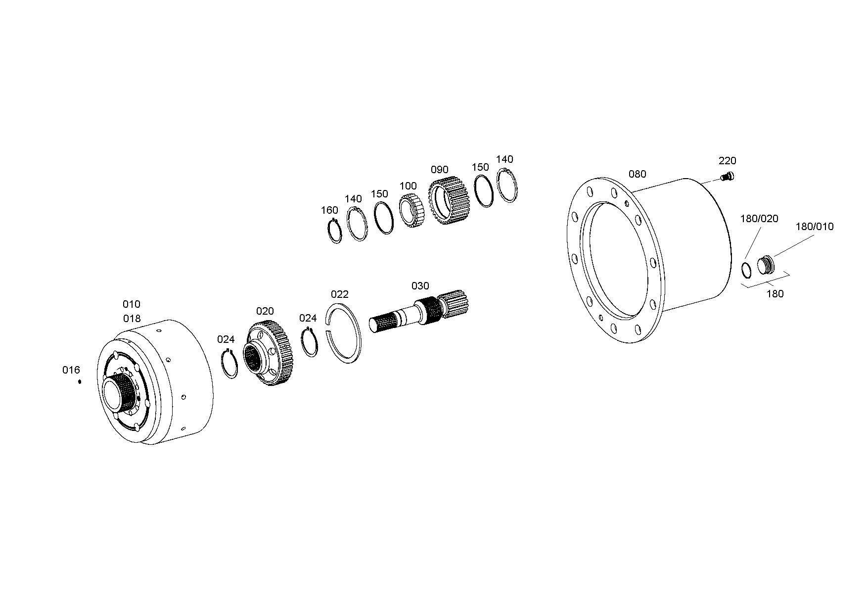 drawing for AGCO 80909200 - CYLINDER ROLLER BEARING