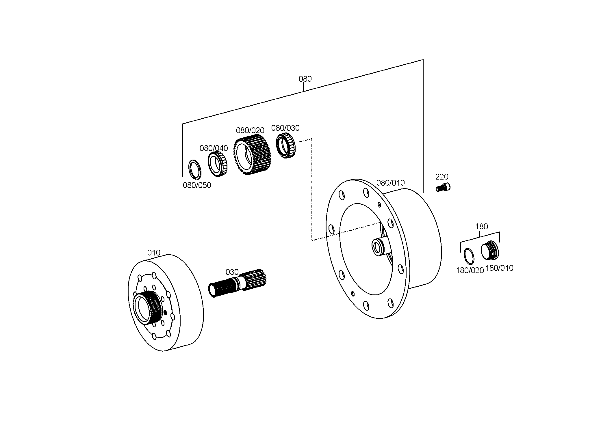 drawing for SAME DEUTZ FAHR (SDF) 04417263 - RING GEAR (figure 4)