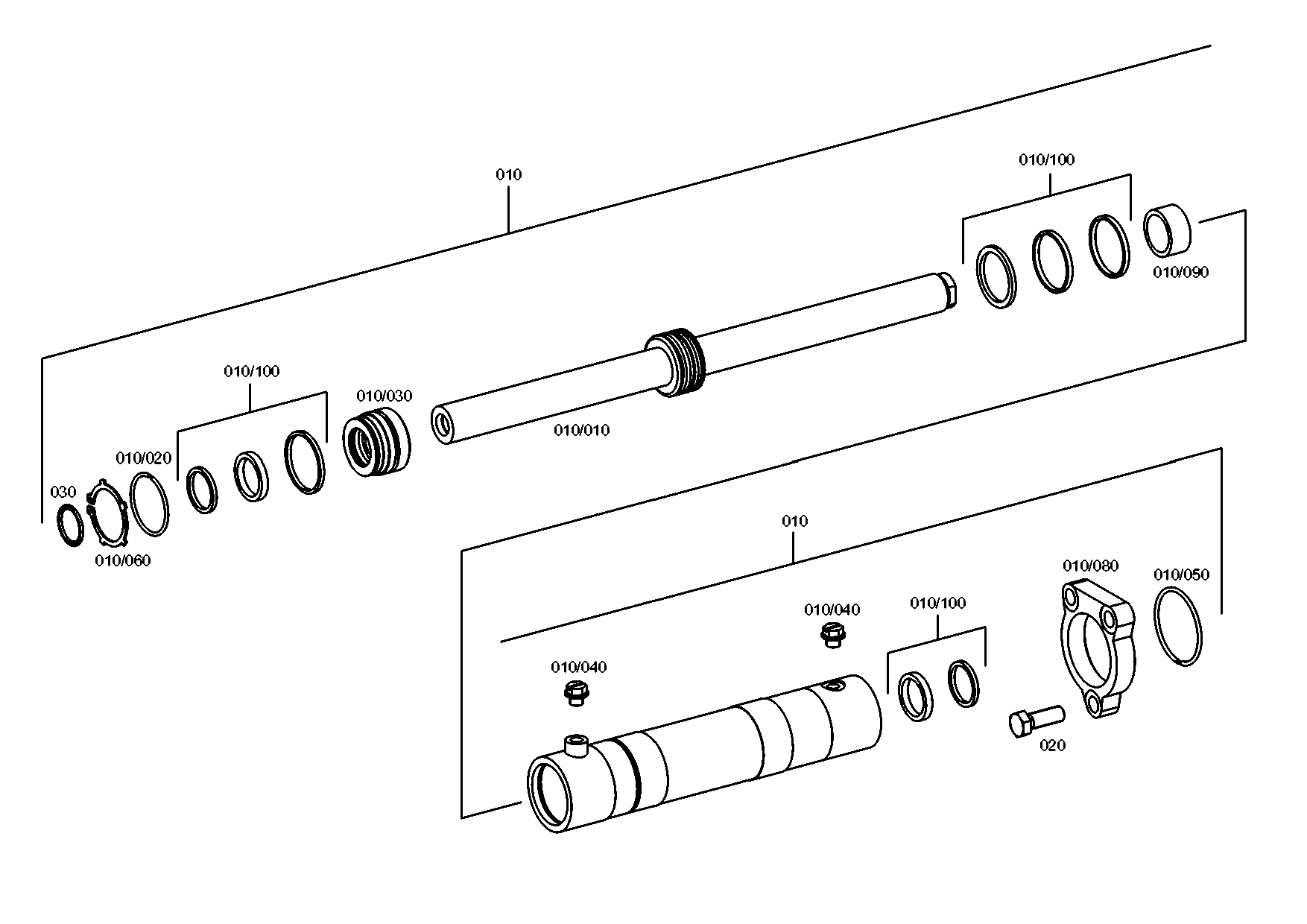 drawing for JOHN DEERE T229275 - SICH.RING (figure 1)