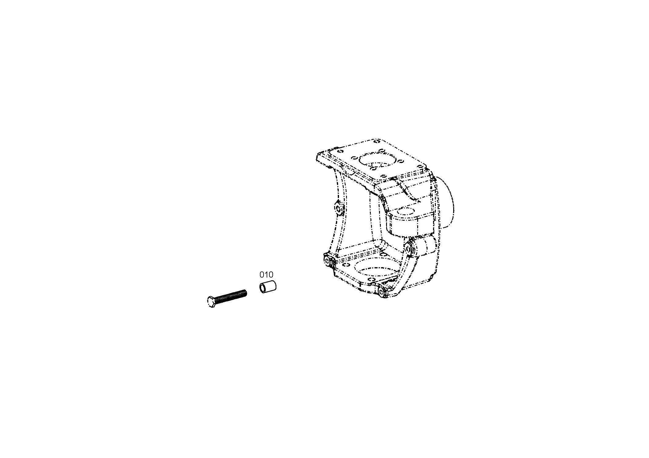 drawing for AGCO F198303020170 - STOP SCREW (figure 5)