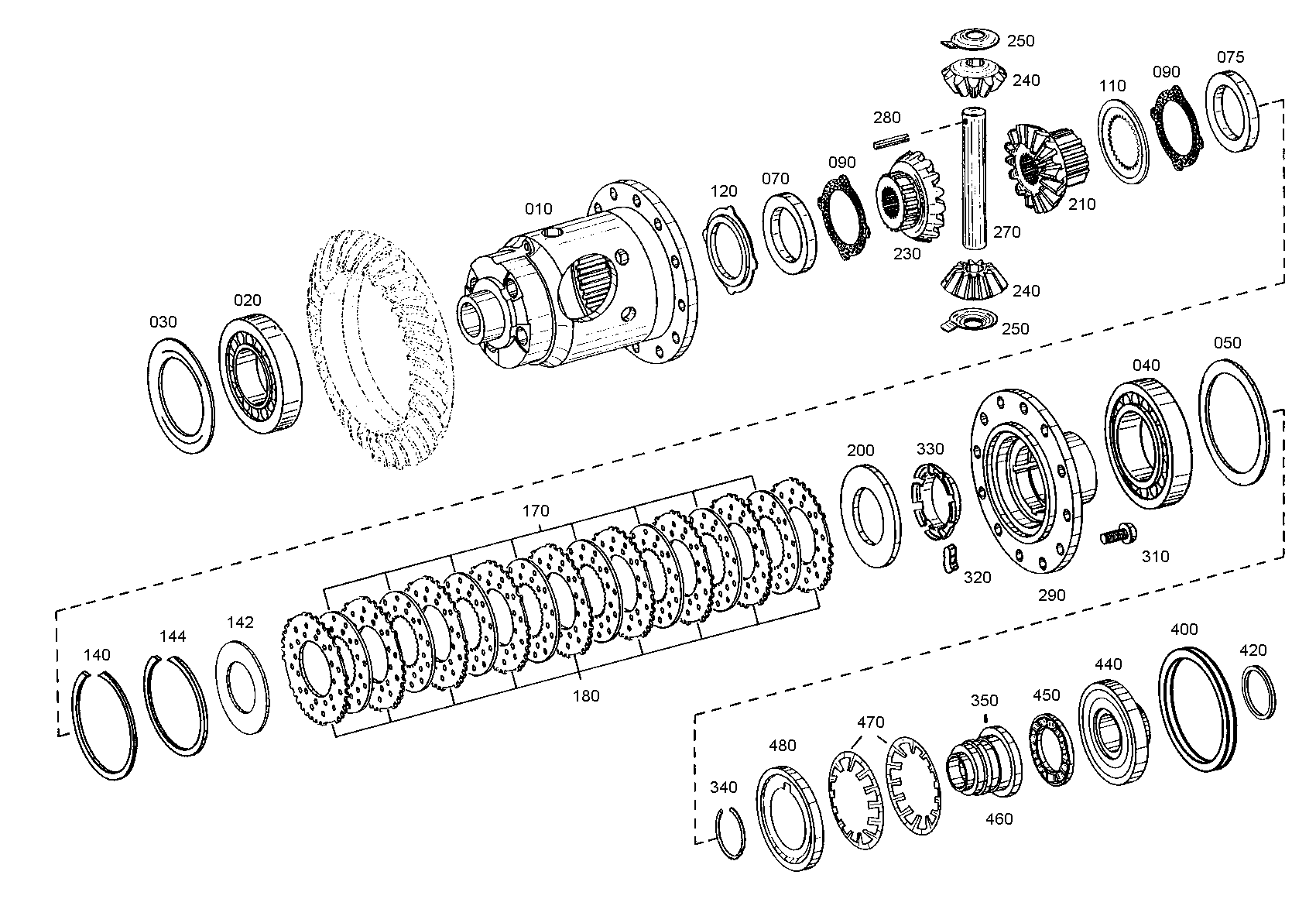 drawing for AGCO F510300020120 - WASHER (figure 1)