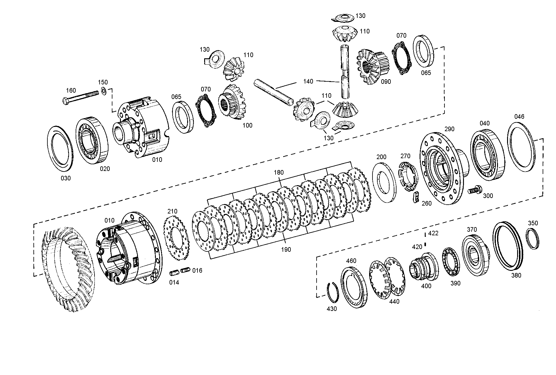 drawing for AGCO F716300020050 - FOUR-LIP RING