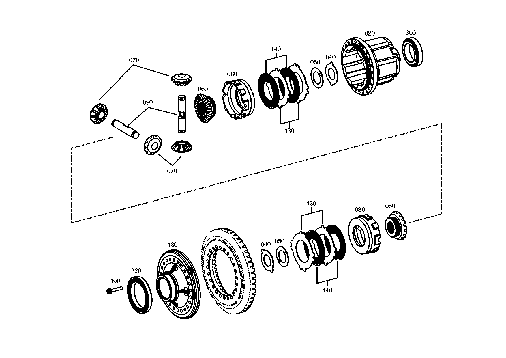 drawing for JOHN DEERE T219365 - LOCKING SCREW (figure 3)