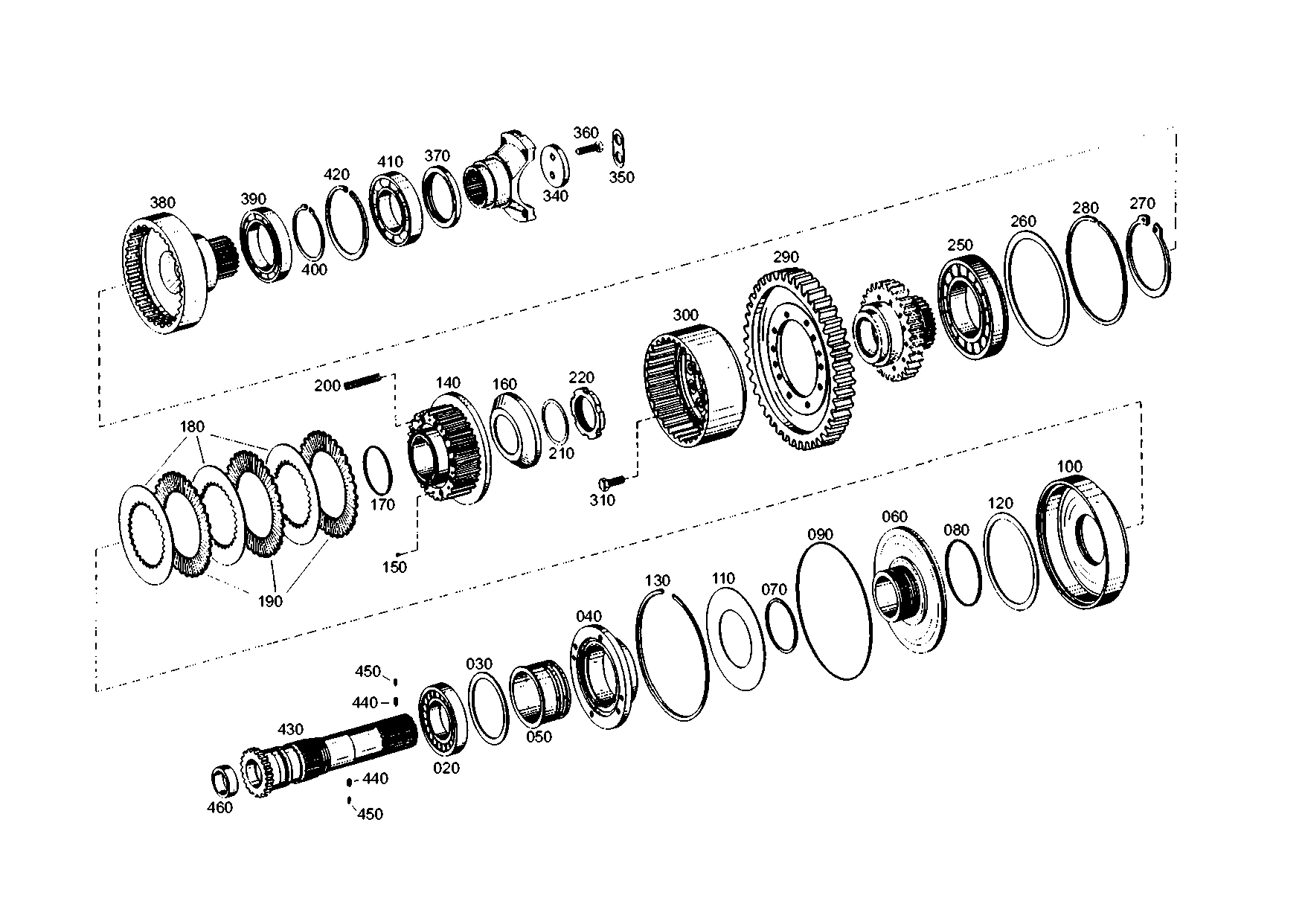 drawing for HANOMAG 3075407M1 - FRICTION PLATE (figure 4)