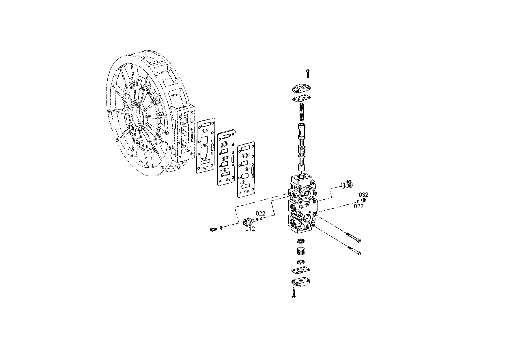 drawing for DOOSAN 1.547-00001 - TEMP.SENSOR (figure 1)