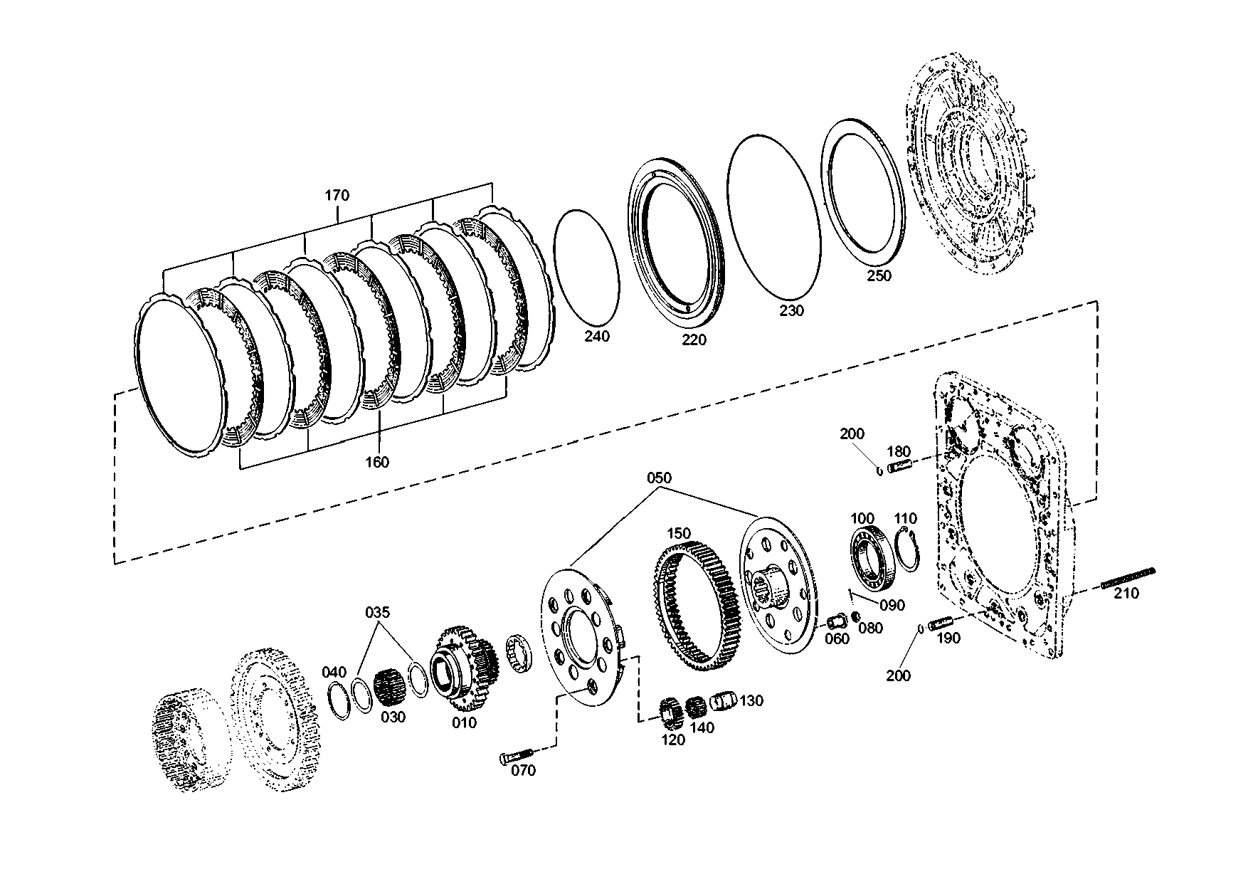 drawing for KOMATSU LTD. 2948863M1 - FLANGE BUSH (figure 2)