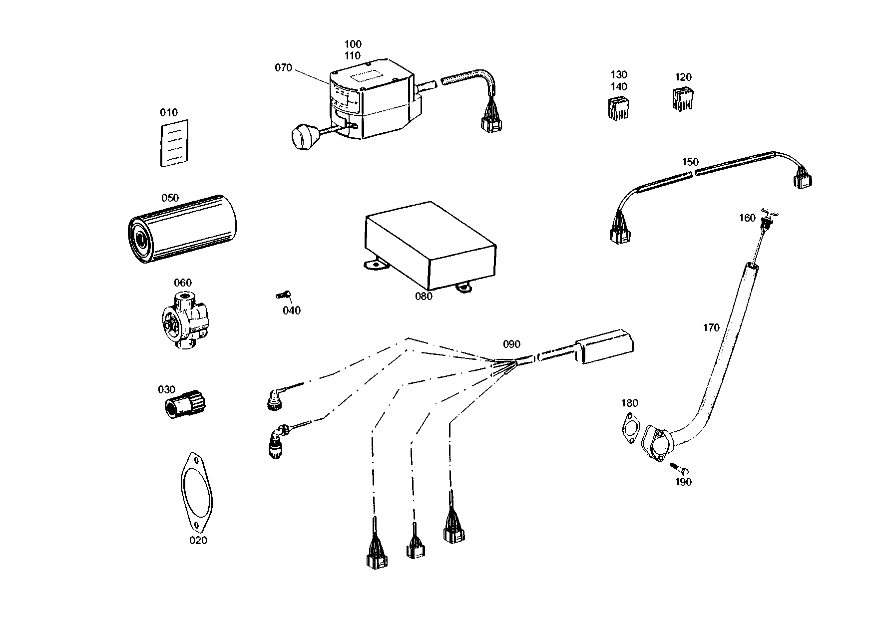 drawing for BELL-SUEDAFRIKA 200024 - GASKET (figure 1)