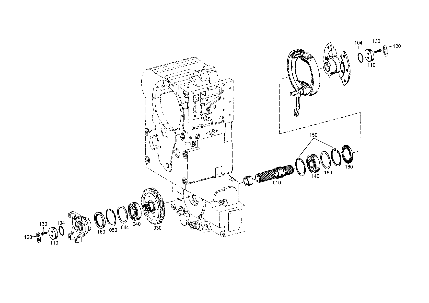 drawing for CNH NEW HOLLAND 5088804 - CY.ROLL.BEARING (figure 2)