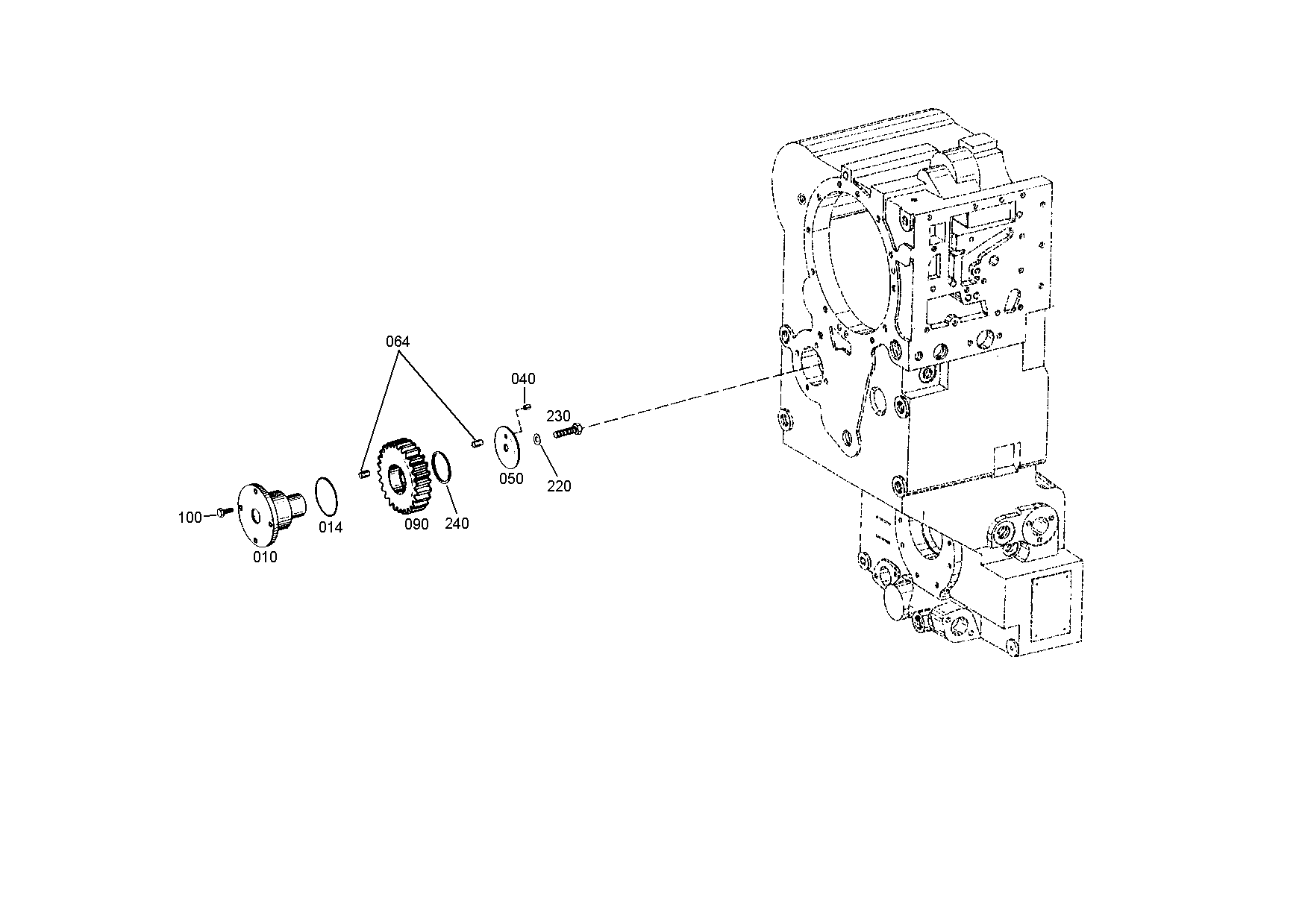 drawing for CNH NEW HOLLAND 35X55X28 - ROLLER SET (figure 3)