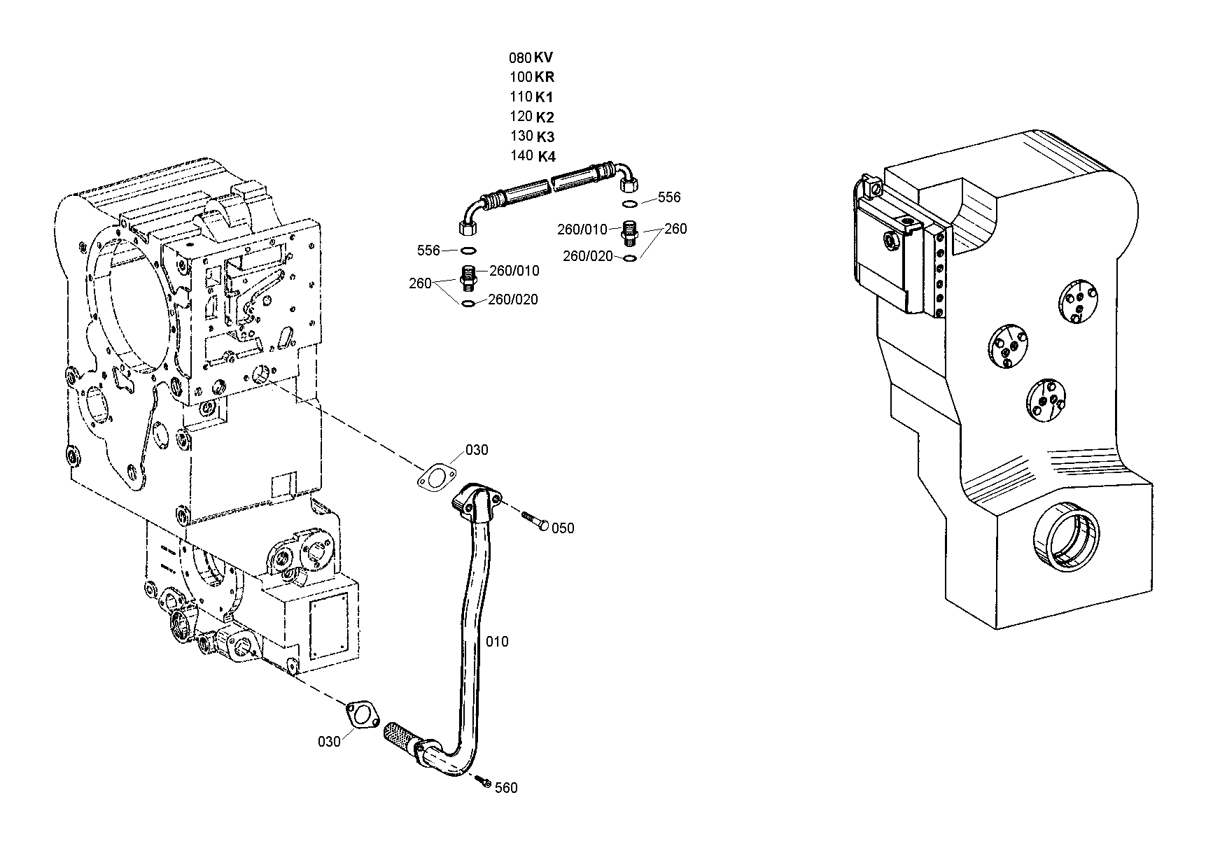 drawing for BELL-SUEDAFRIKA 200024 - GASKET (figure 2)
