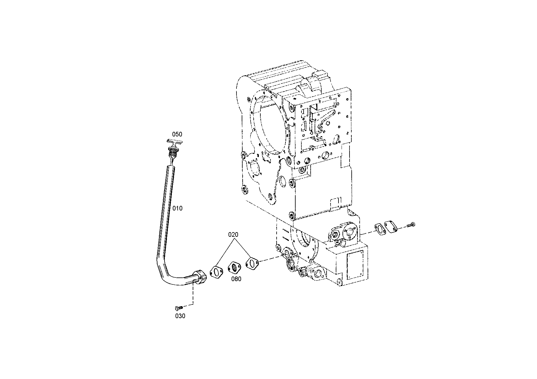 drawing for DOOSAN 052694 - BAFFLE PLATE (figure 3)