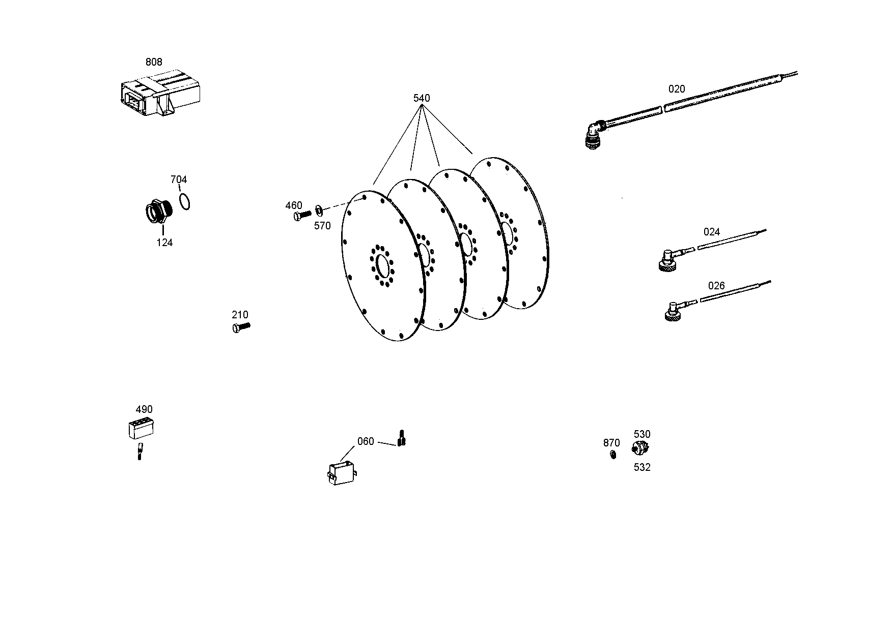 drawing for GROVE 02311613 - PRESSURE SWITCH (figure 4)