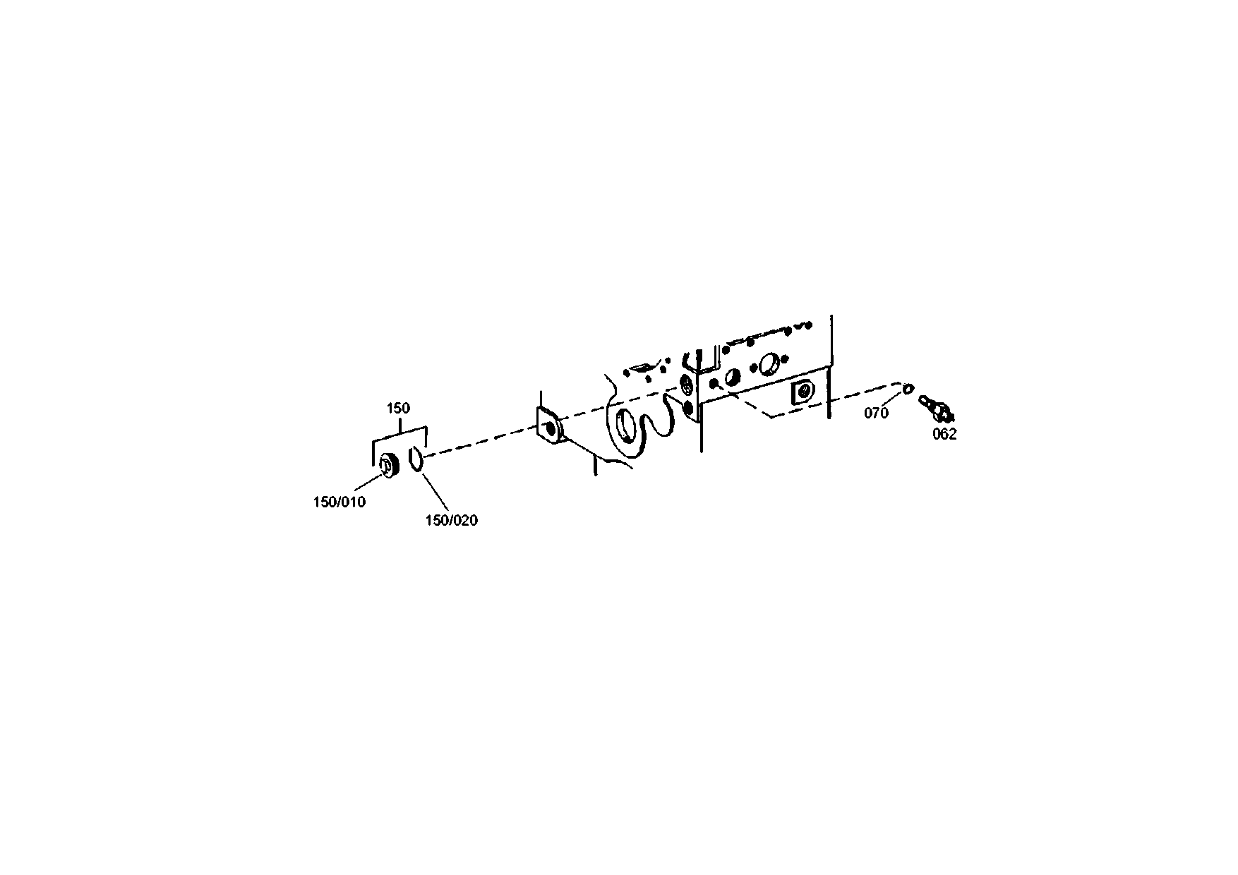 drawing for DOOSAN 056070 - TEMPERATURE SENSOR (figure 2)